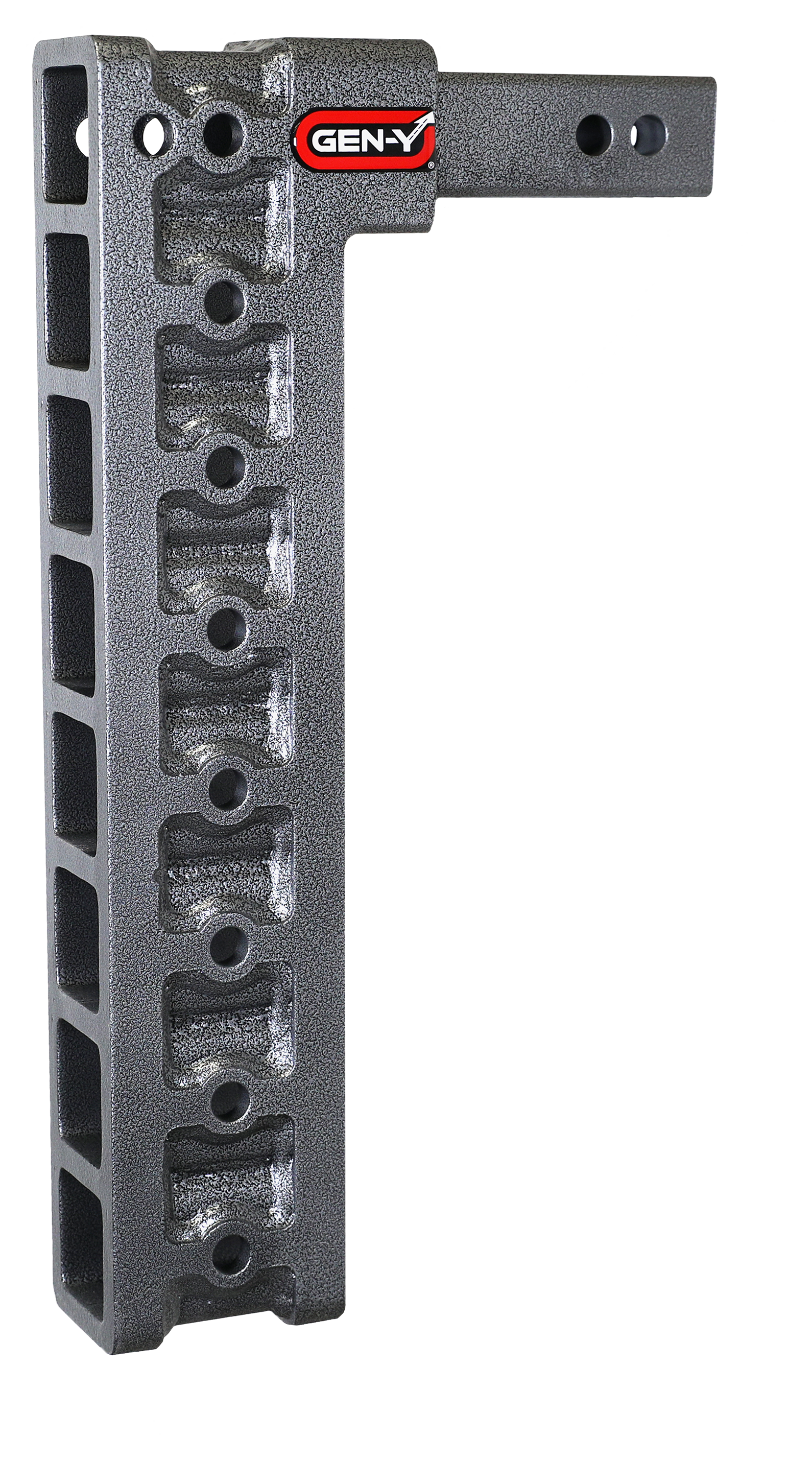 Image of "GEN-Y HITCH MEGA-DUTY 2"" Shank 10K Drop Hitch with Stabilizer Kit - 17.5"" Drop"