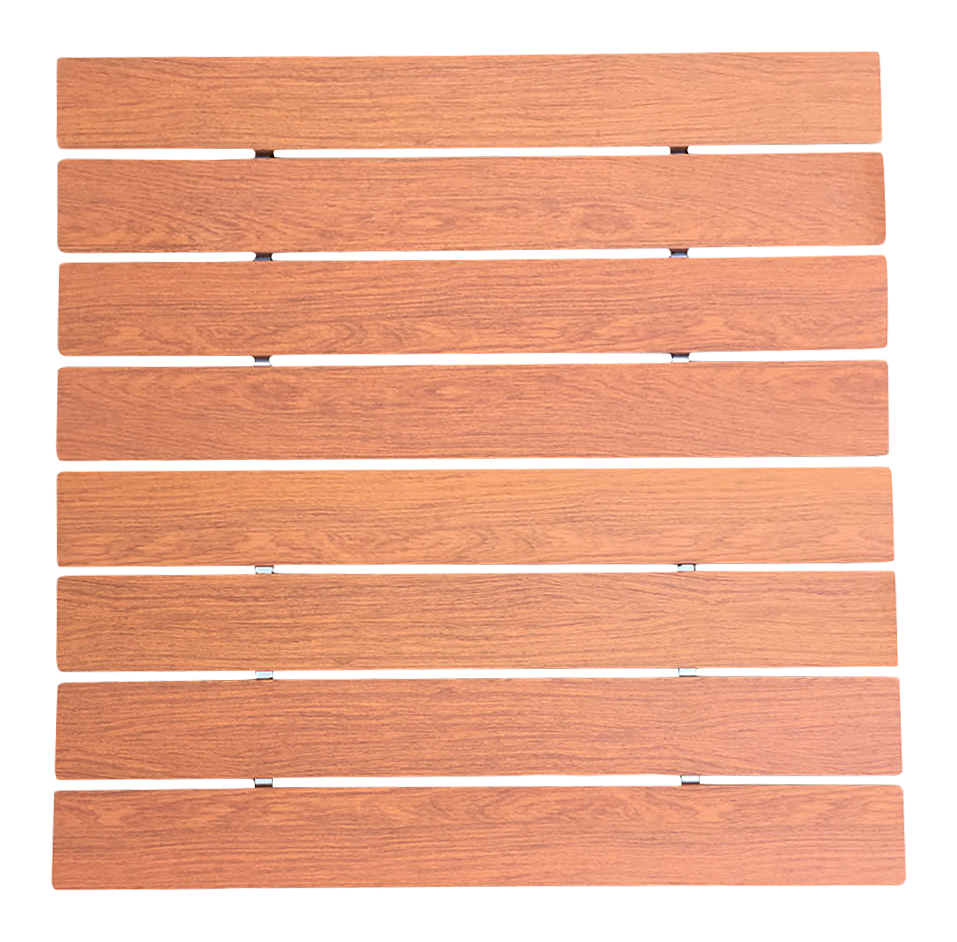 Image of Patriot Docks Aluminum 4'x4' Deck Section - Brown