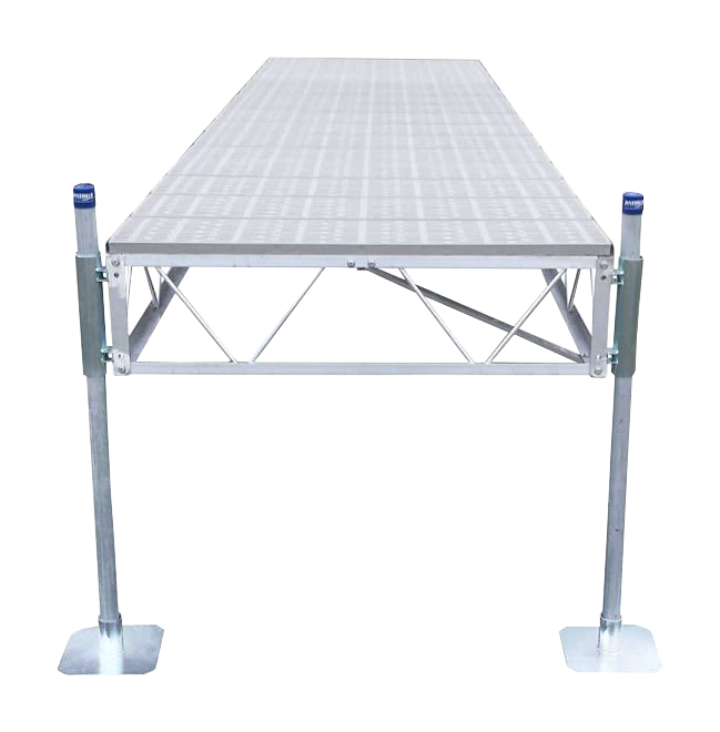 Image of Patriot Docks Straight Dock with Poly Decking - 16'