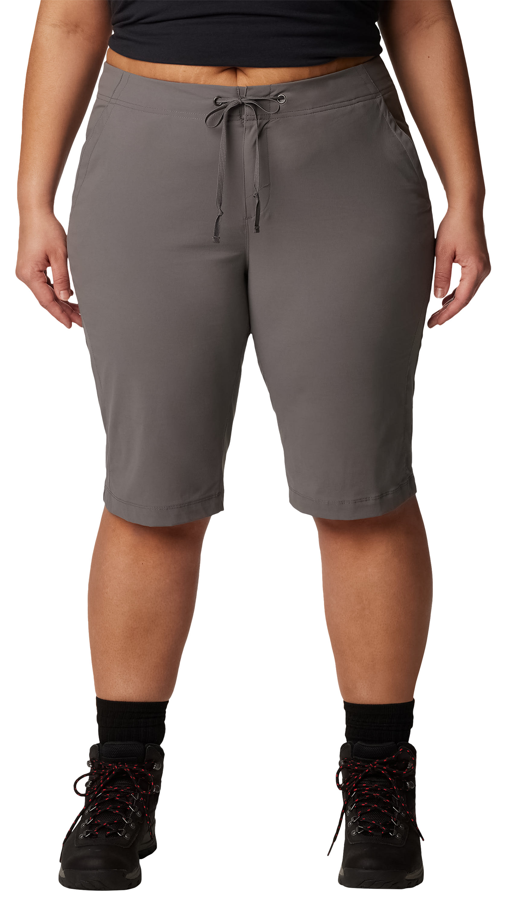 Image of Columbia Anytime Outdoor Long Shorts for Ladies - City Grey - 16W