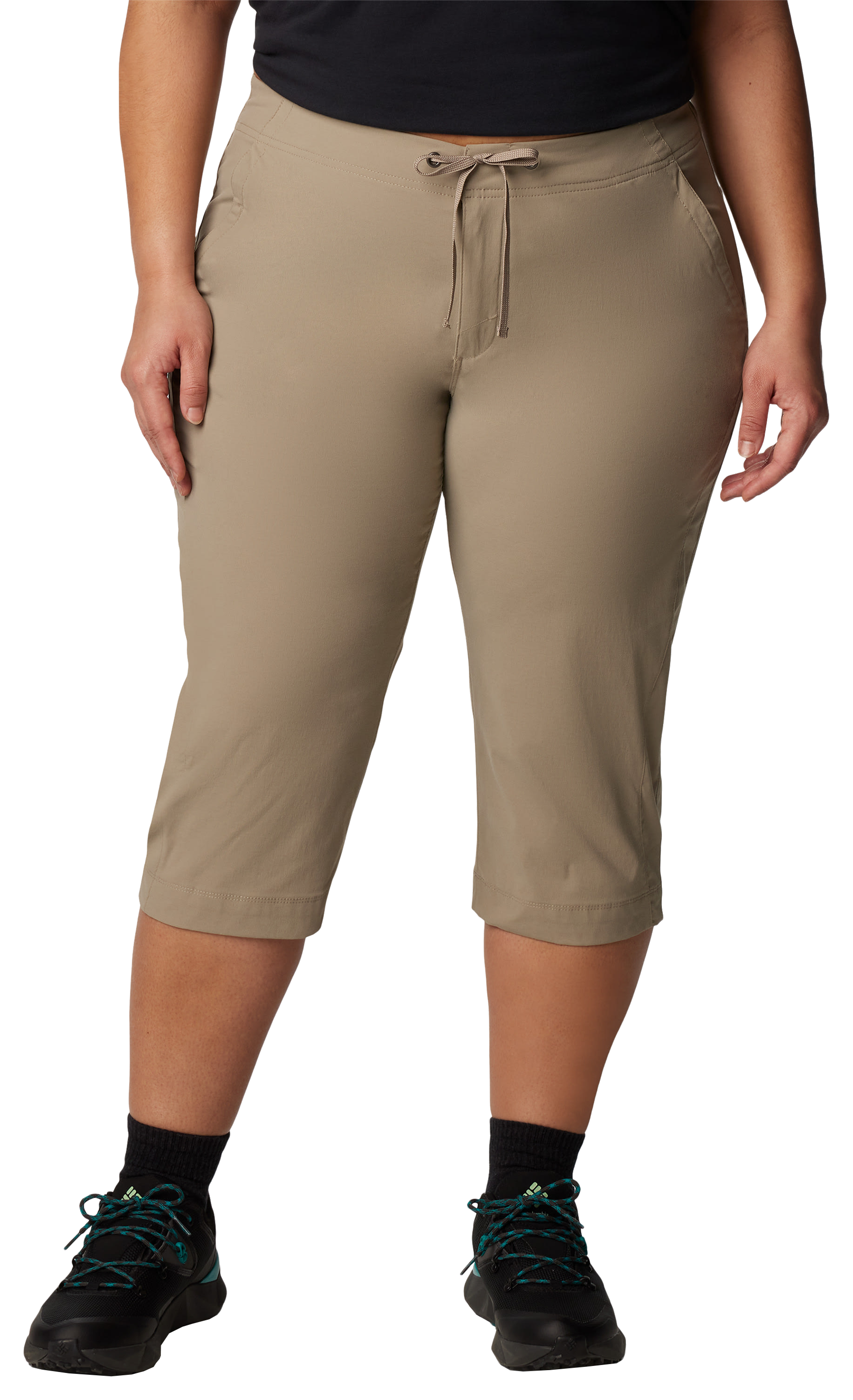 Image of Columbia Anytime Outdoor Capris for Ladies - Tusk - 22W