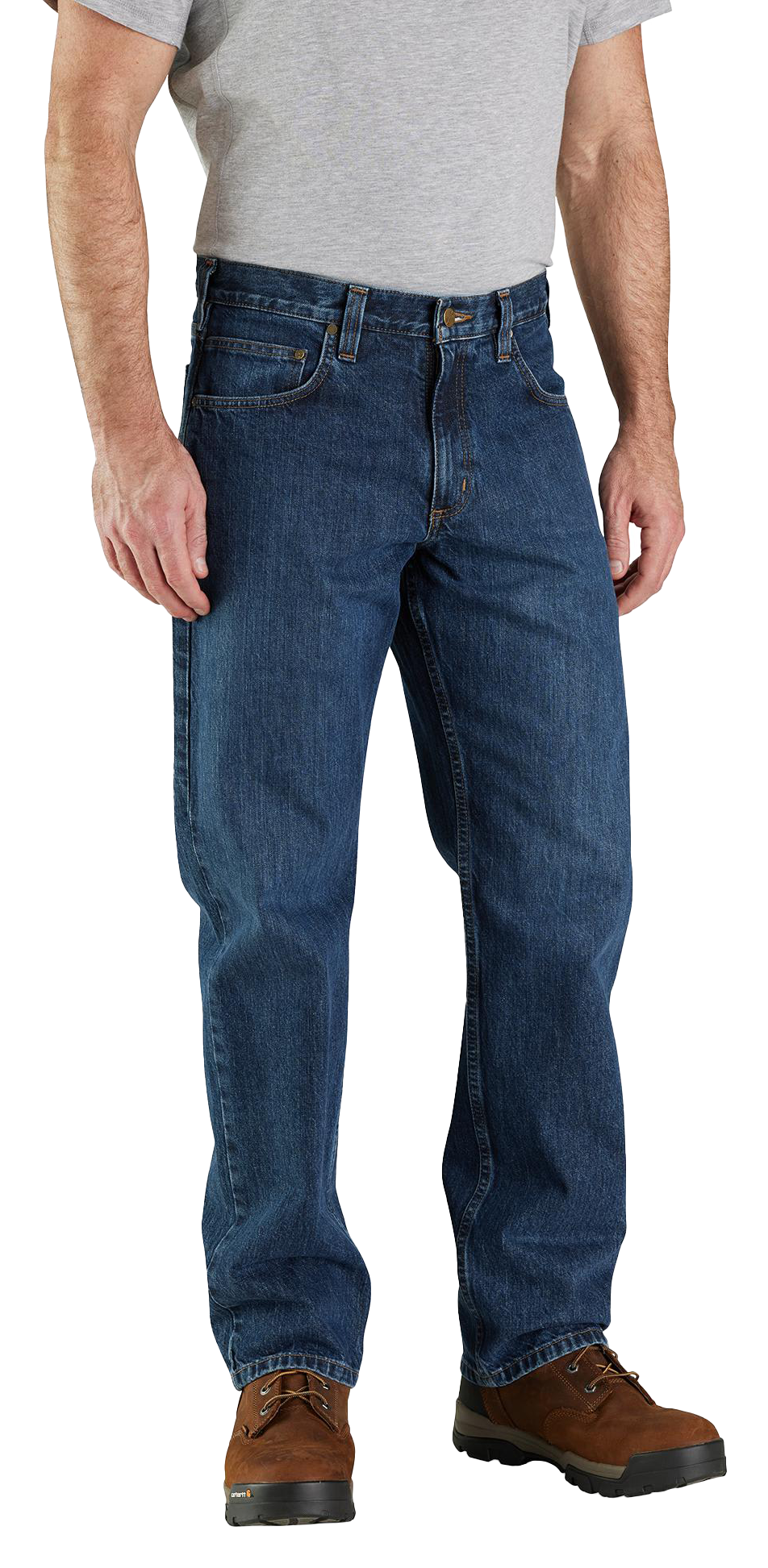 Carhartt Relaxed-Fit 5-Pocket Jeans for Men - Bay - 54x30