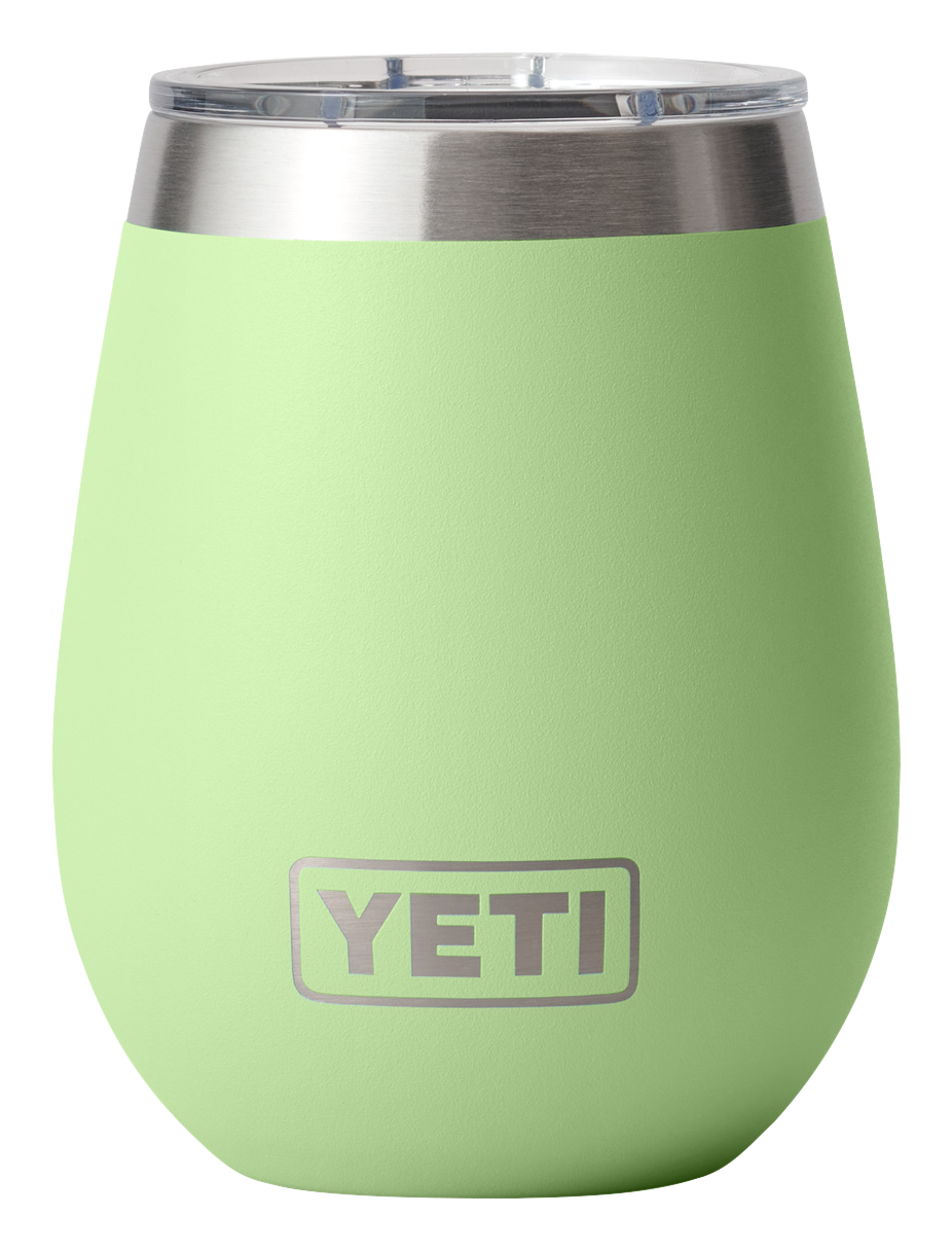 Image of YETI Rambler 10-oz. Wine Tumbler with MagSlider Lid - Key Lime