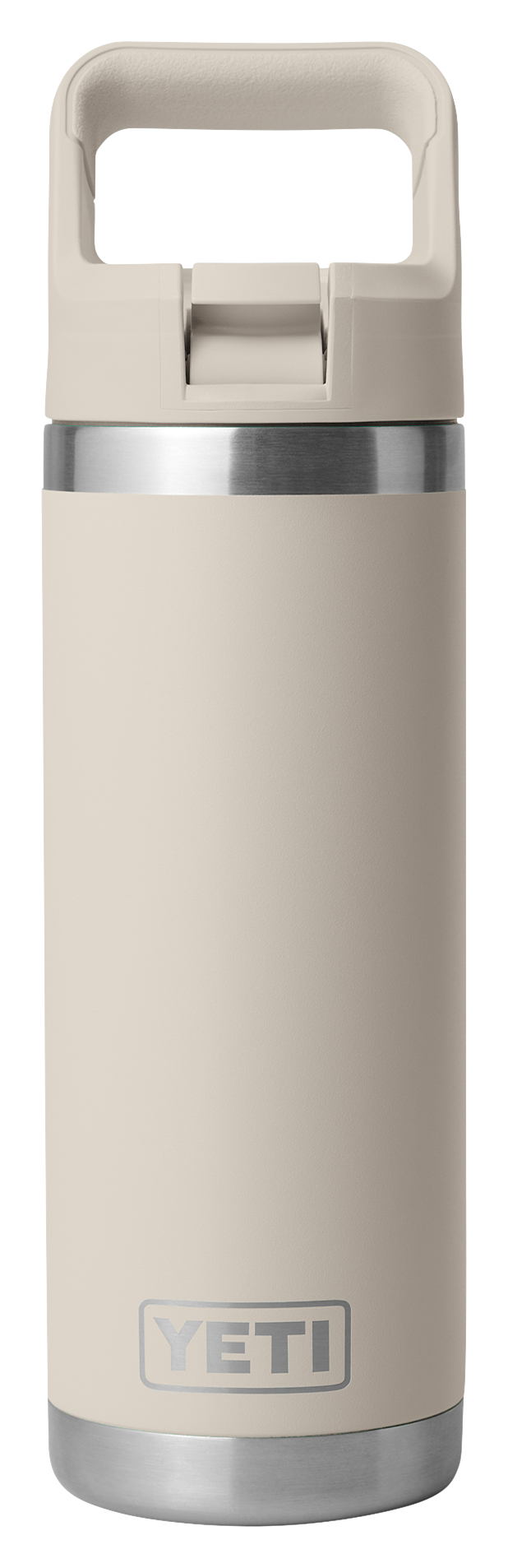 Image of YETI Rambler 18-oz. Water Bottle with Straw Cap - Cape Taupe