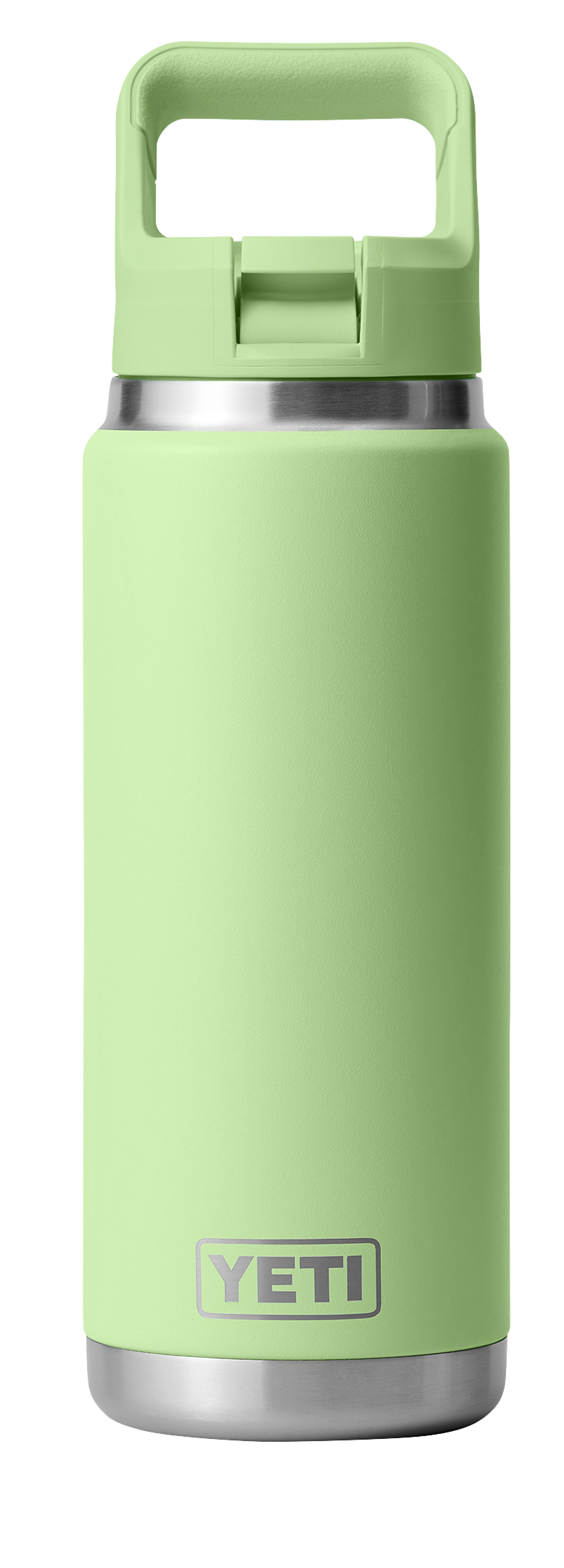 Image of YETI Rambler 26-oz. Water Bottle with Color-Matched Straw Cap - Key Lime