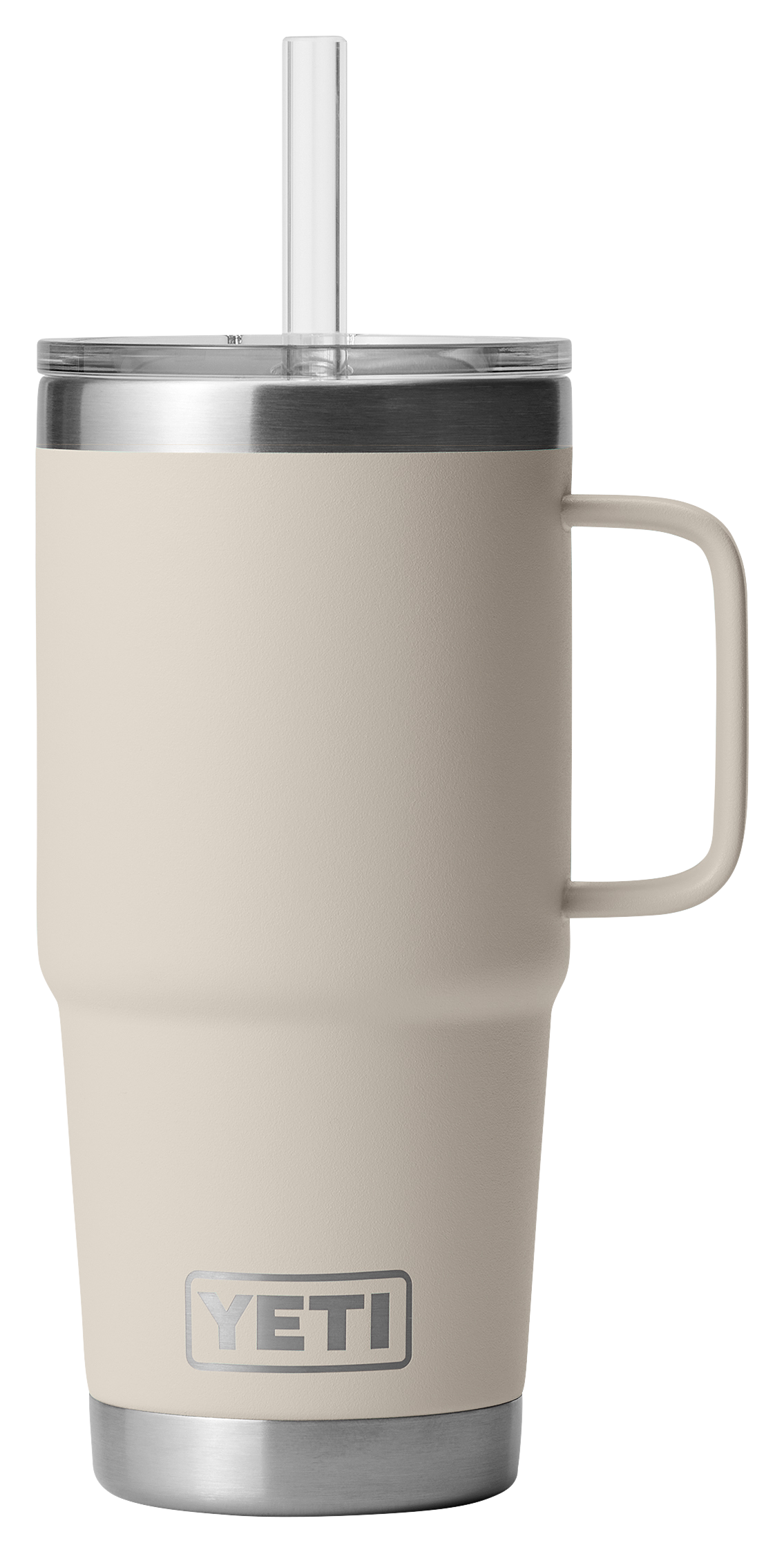 Image of YETI Rambler Mug with Straw Lid - Cape Taupe - 25 oz.