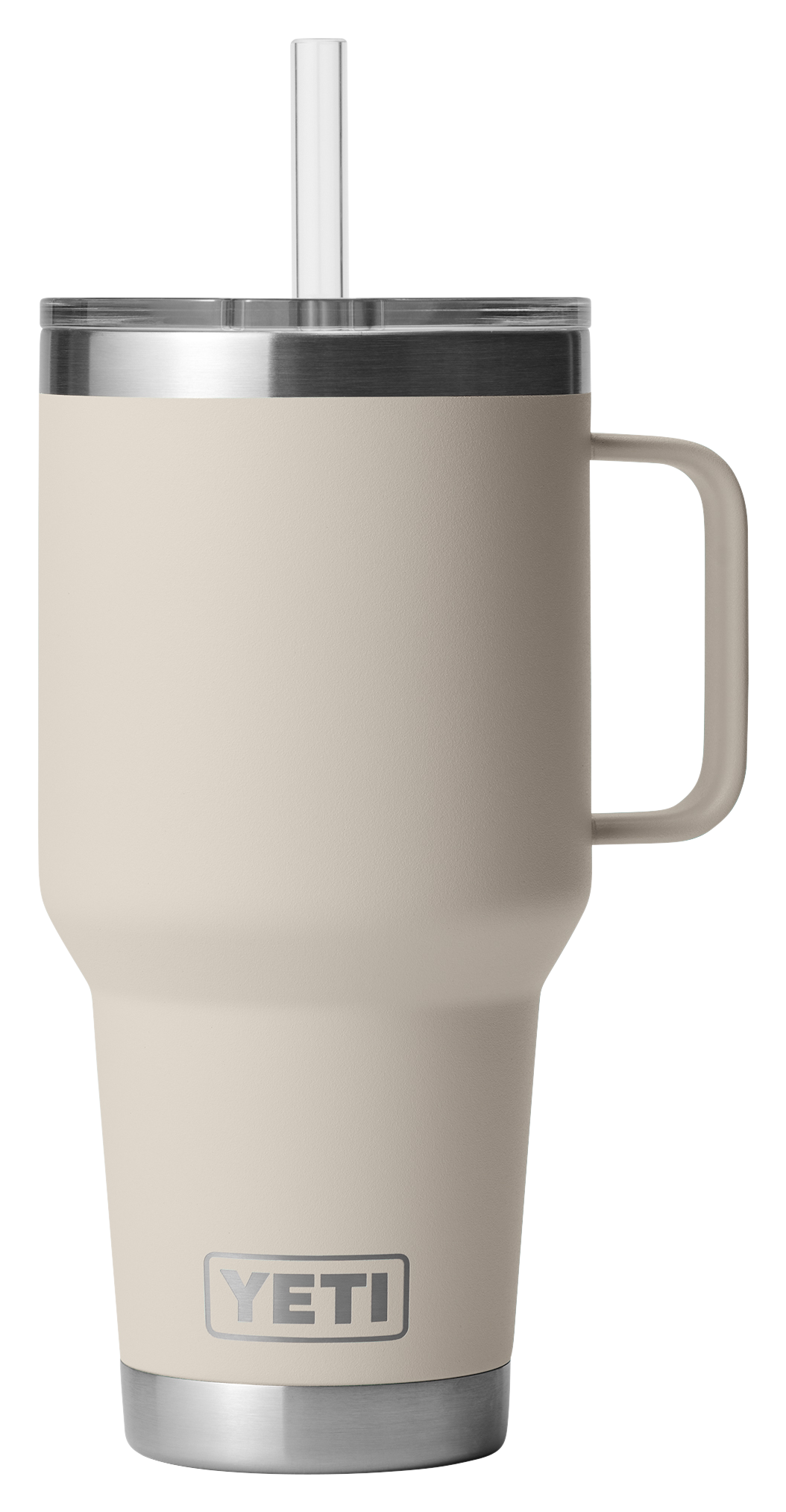 Image of YETI Rambler Mug with Straw Lid - Cape Taupe - 35 oz.