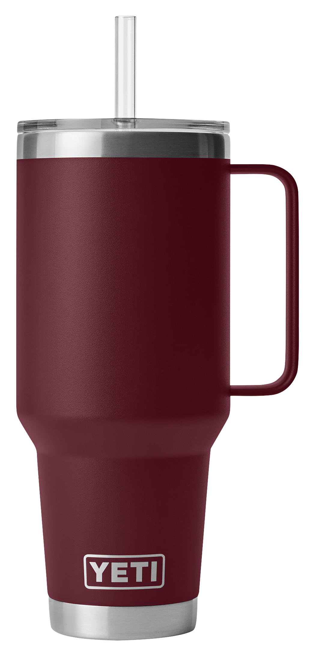 Image of YETI Rambler Mug with Straw Lid - Wild Vine Red - 42 oz.