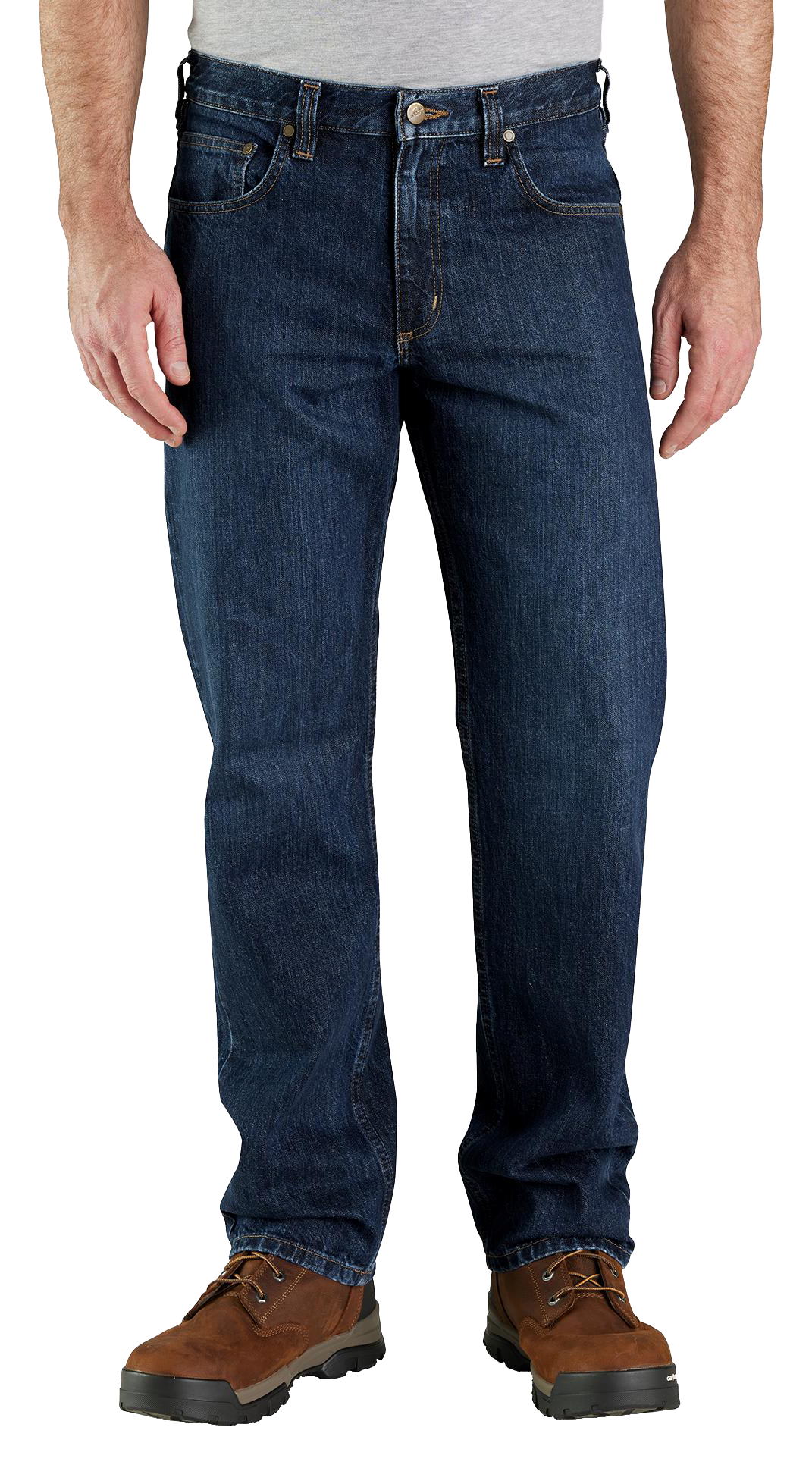 Carhartt Relaxed-Fit 5-Pocket Jeans for Men - Deep Creek - 31x34