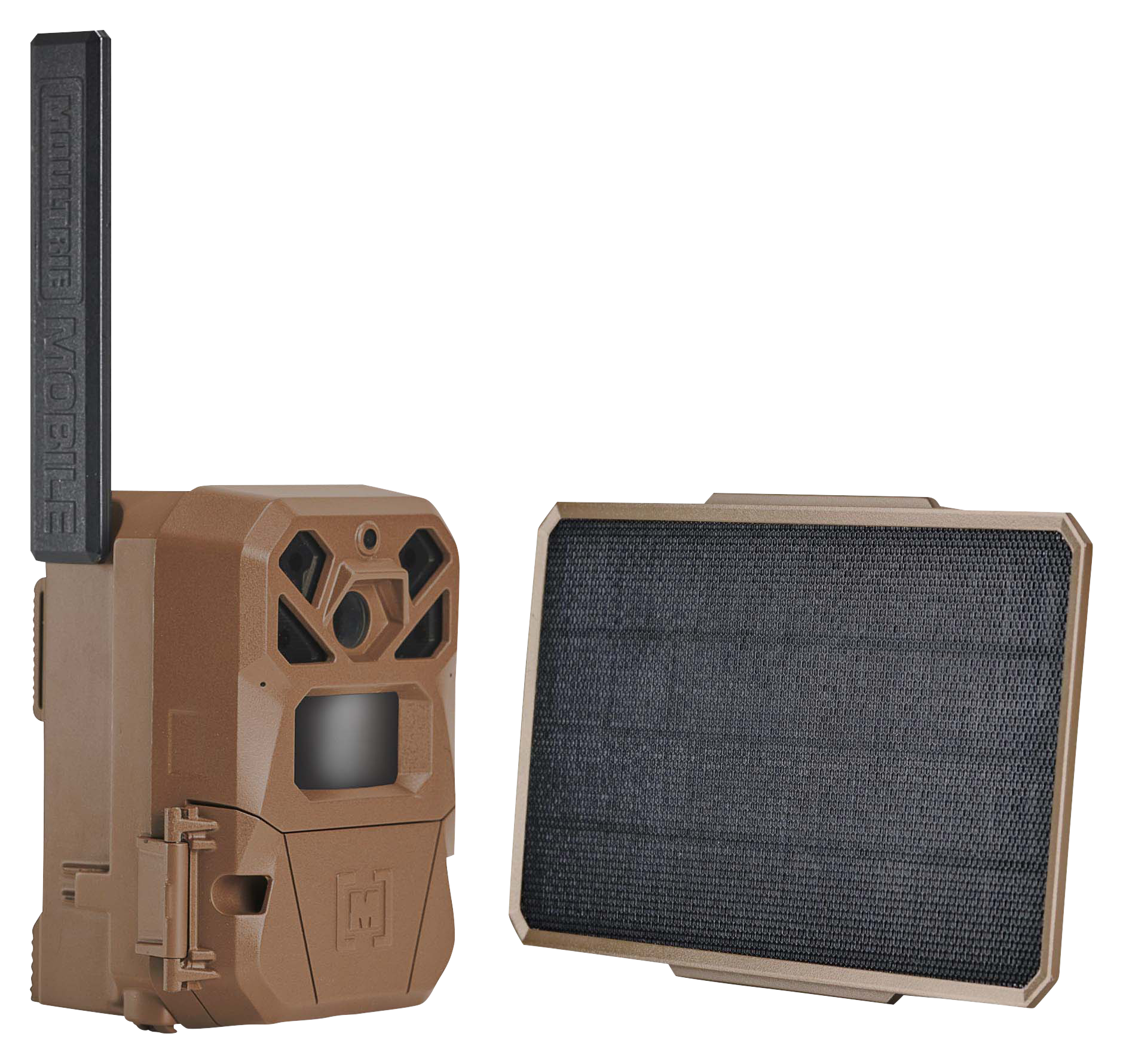 Image of Moultrie Mobile Edge 2 Cellular Trail Camera with 3.4W Solar Power Pack Combo