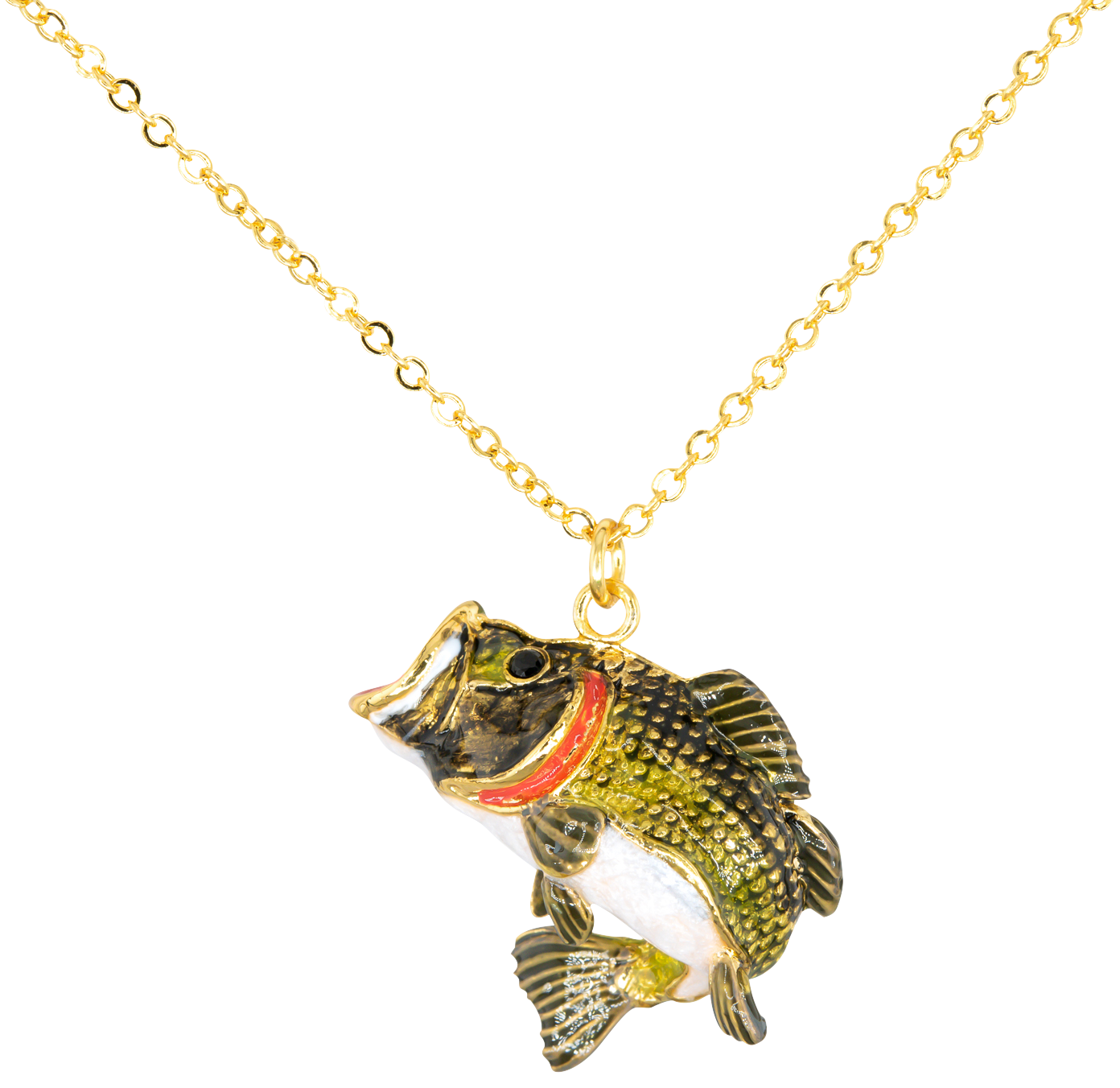 AMANDA BLU Black Bass Necklace