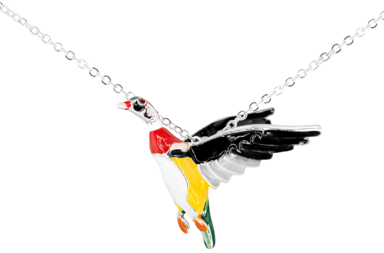 AMANDA BLU Wood Duck Necklace