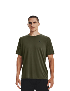 Under Armour UA Tech 2.0 Short-Sleeve T-Shirt for Men - Marine OD Green/Black - LT