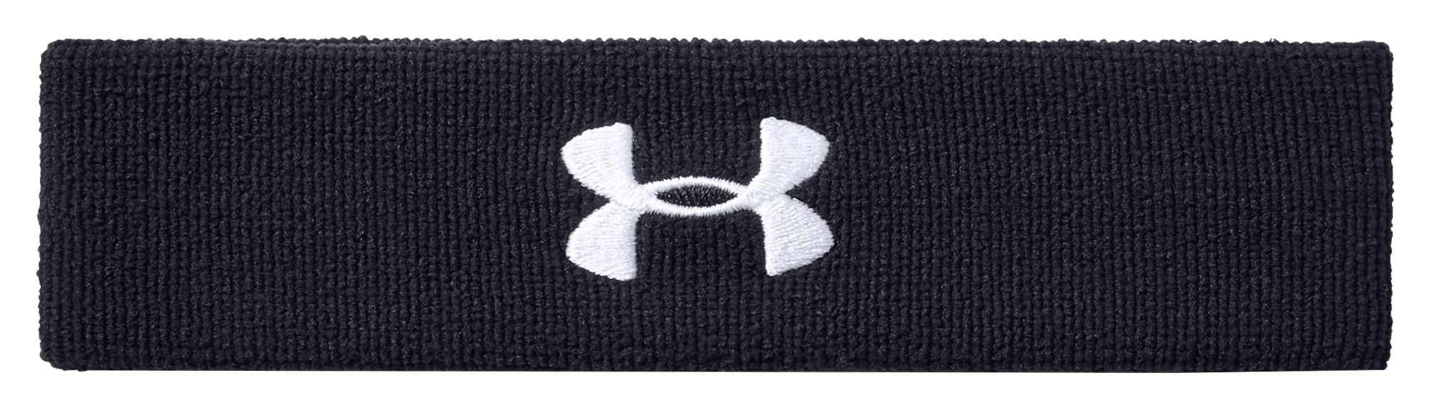 Image of Under Armour Performance Headband for Men - Black/White