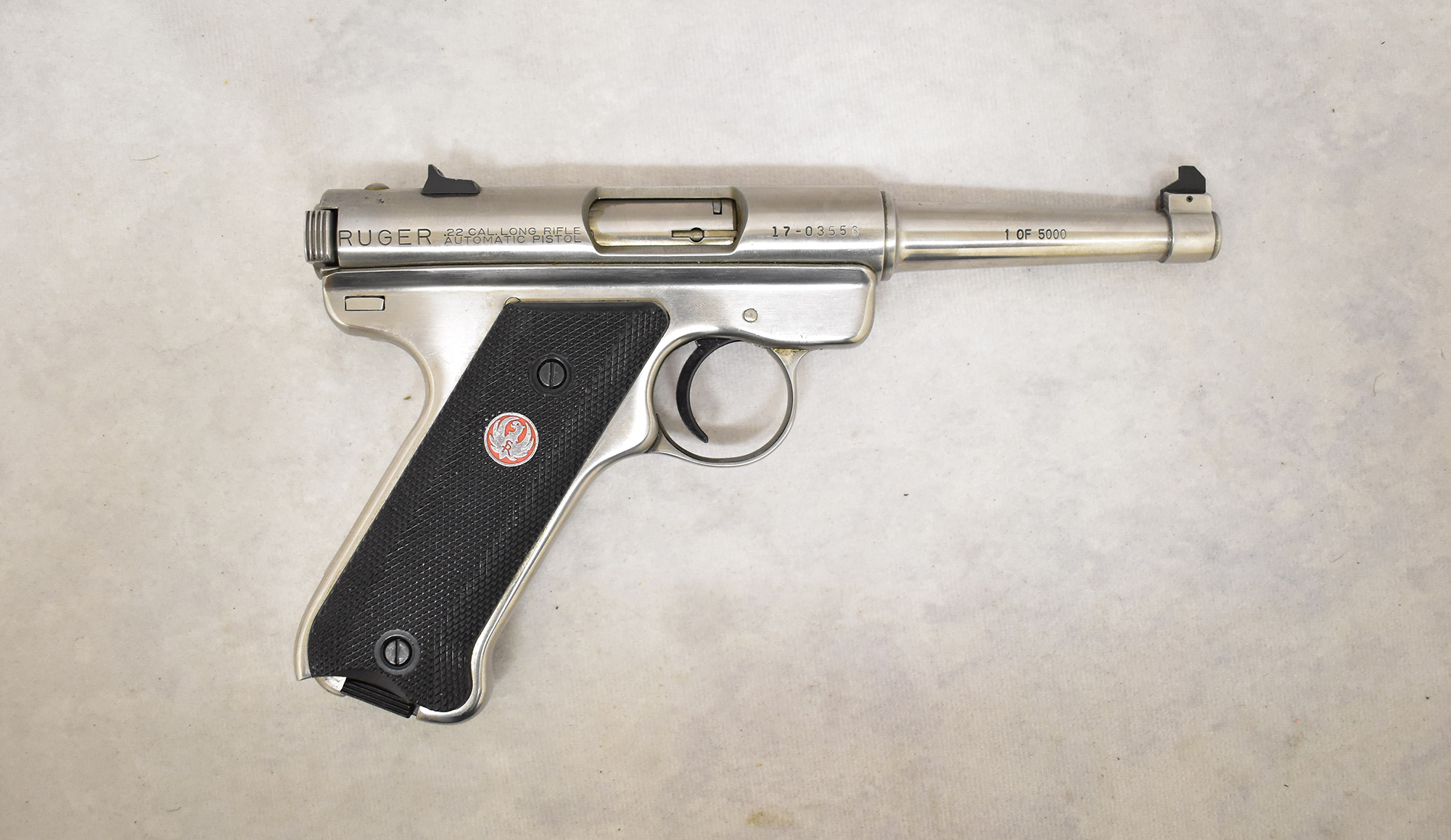 Ruger ~ None ~ 5.0″ ~ .22 Long Rifle - Ruger