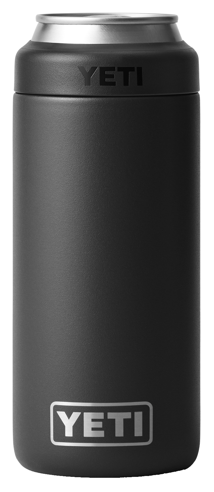 Image of YETI Rambler 12-oz. Colster Slim Can Cooler - Black