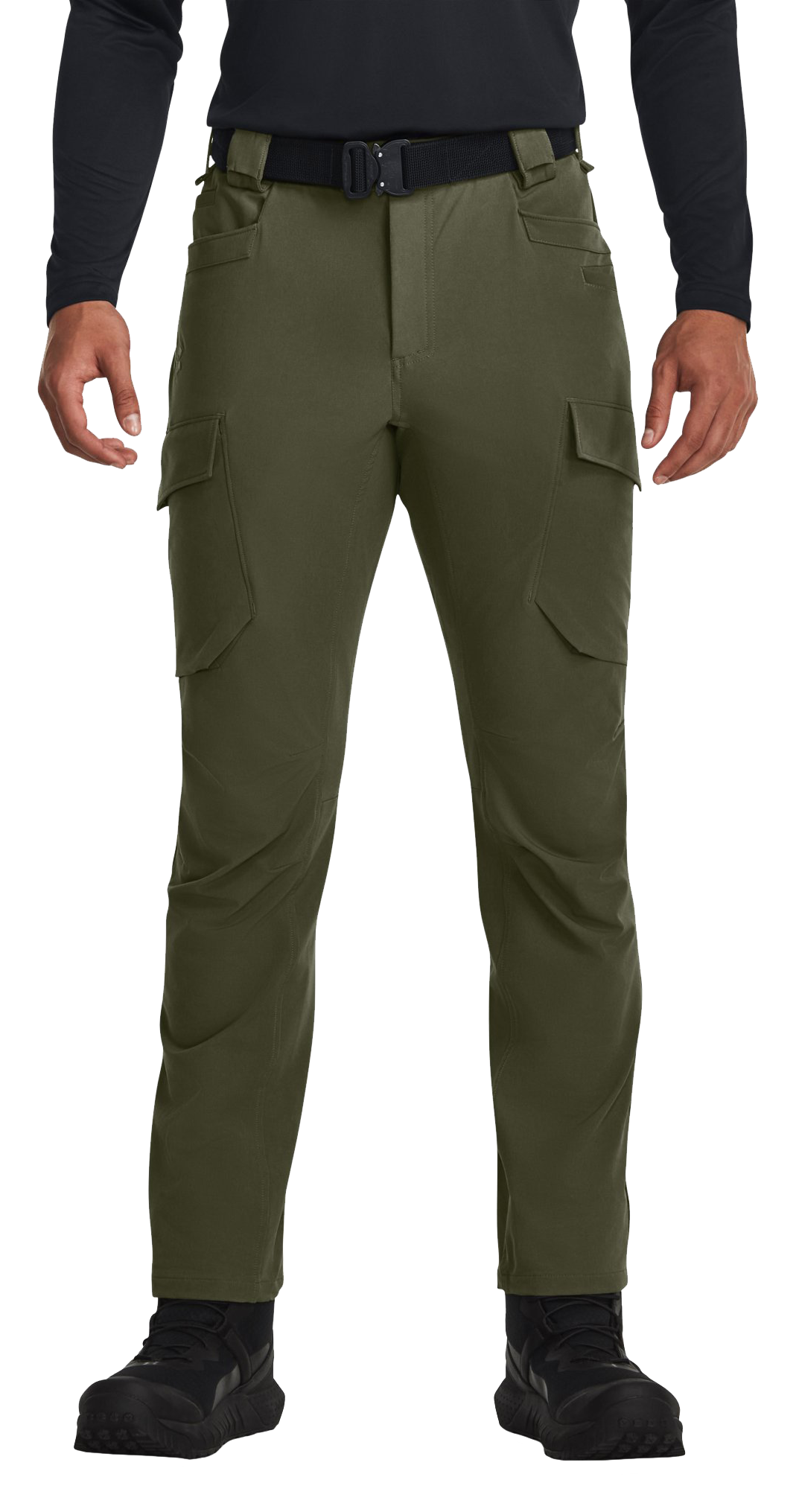 Image of Under Armour Alpha Cargo Pants for Men - Marine OD Green - 40x30