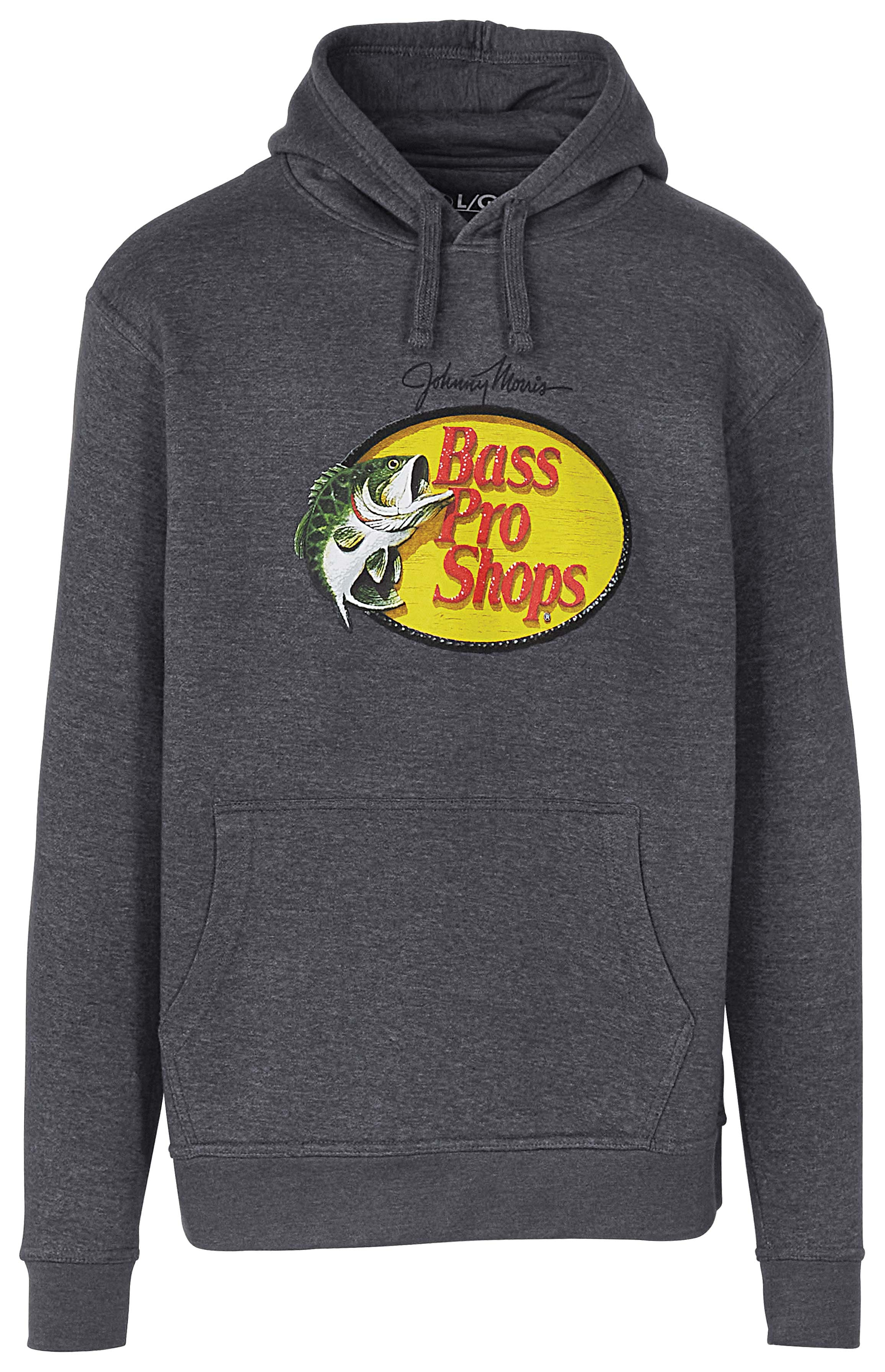 Image of Bass Pro Shops Logo Hoodie - Charcoal Heather