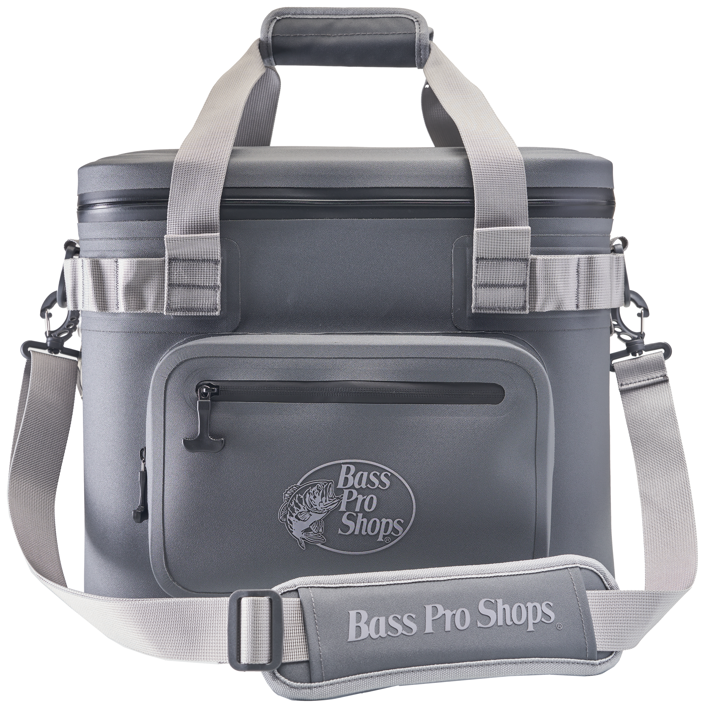Bass Pro Shops 24-Can Welded Soft-Sided Cooler - Charcoal