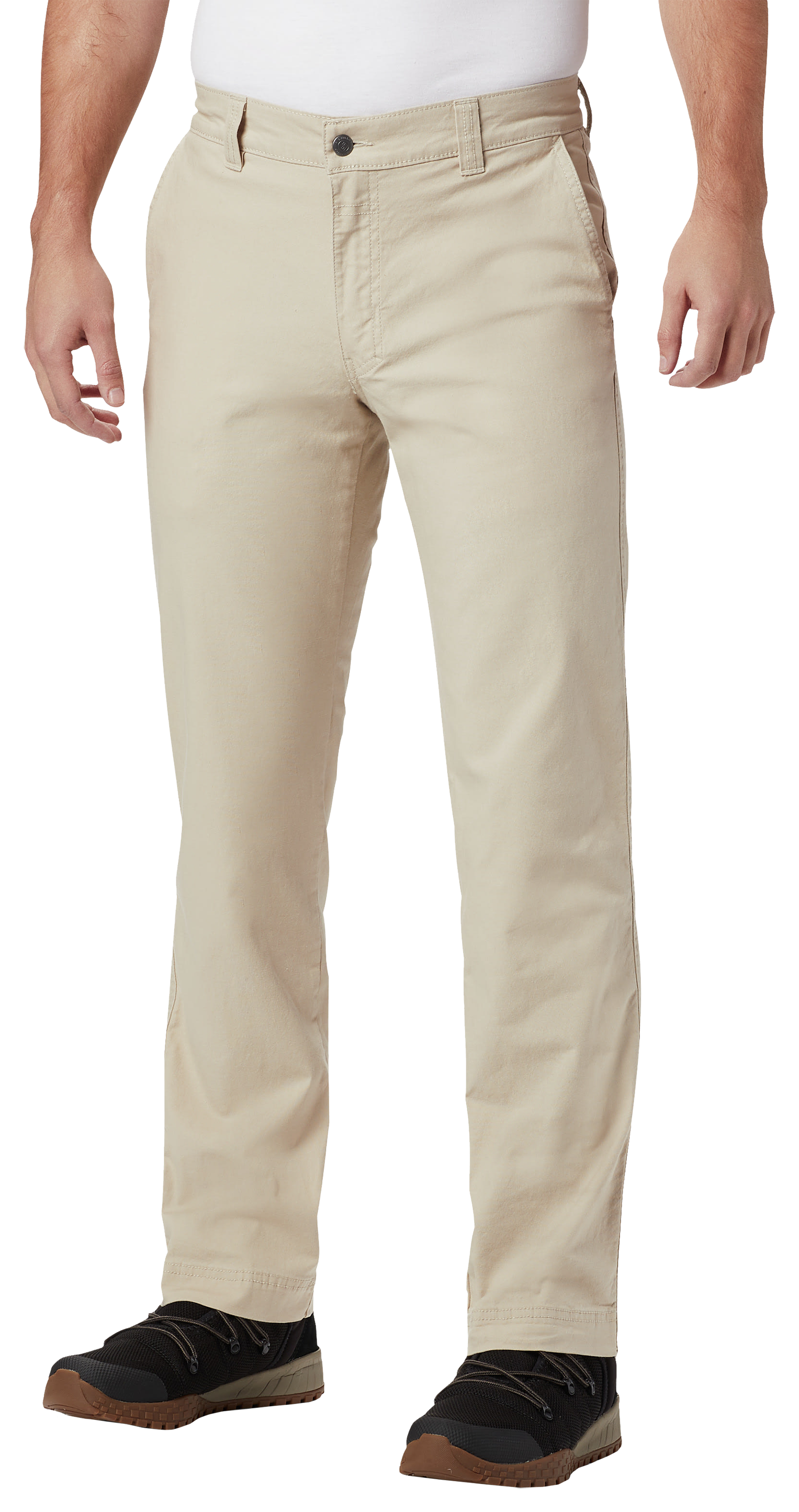 Image of Columbia Flex ROC Pants for Men - Fossil - 30x32