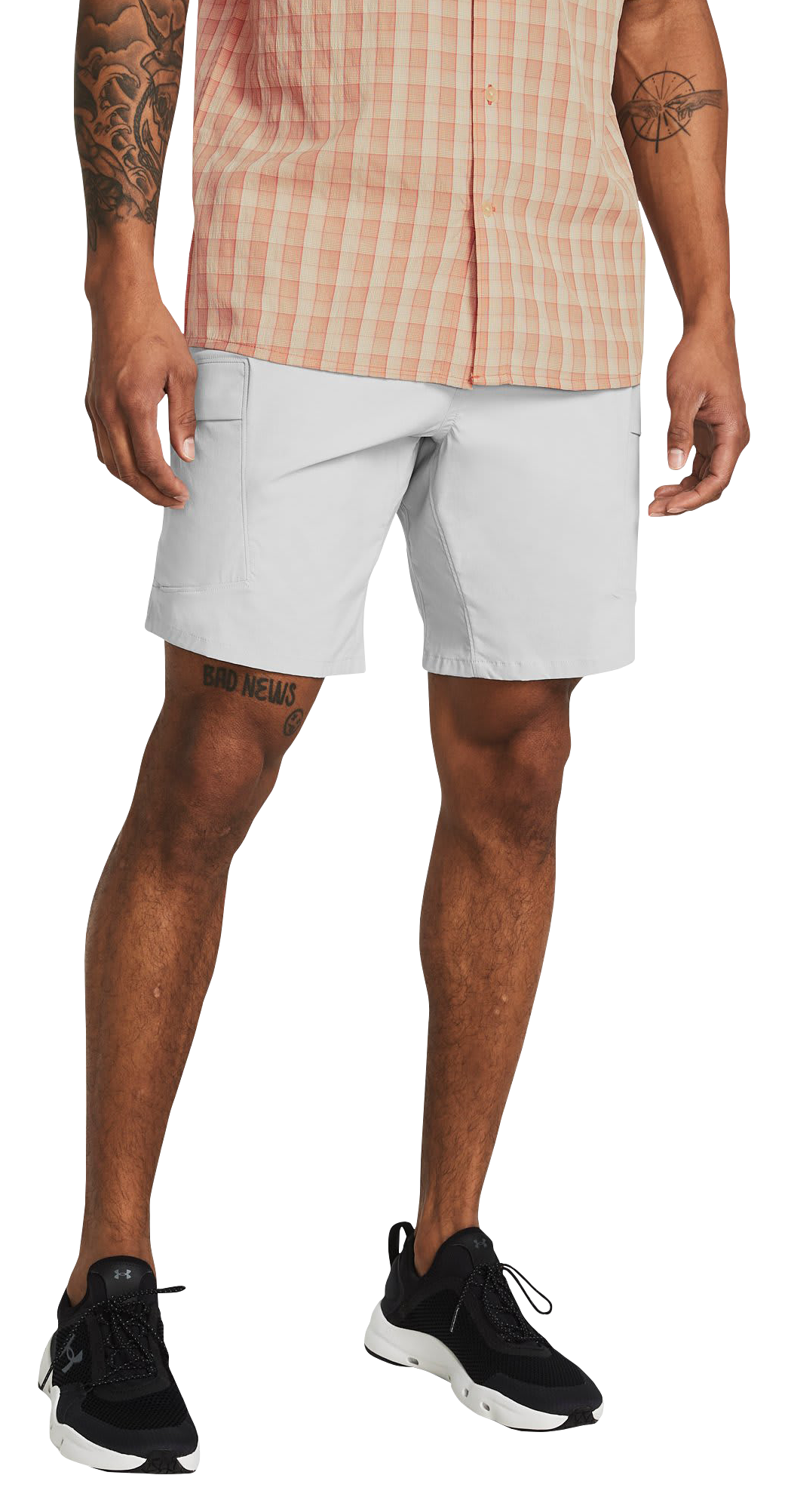 Under Armour Fish Hunter 2.0 Cargo Shorts for Men - Mod Gray/Castlerock - 31