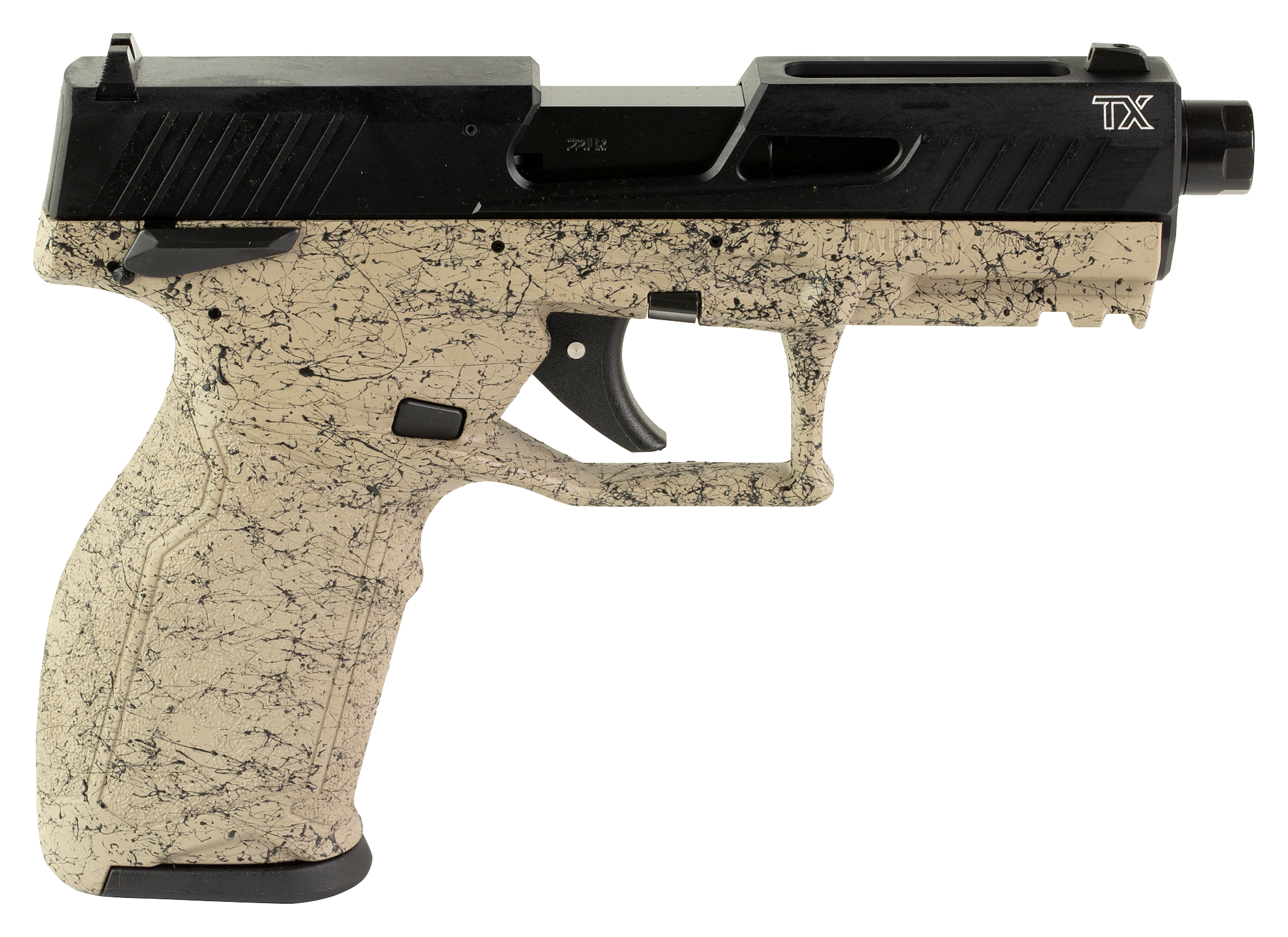 Image of Taurus 2TX 22 Single-Action Semi-Auto Rimfire Pistol - Flat Dark Earth 10
