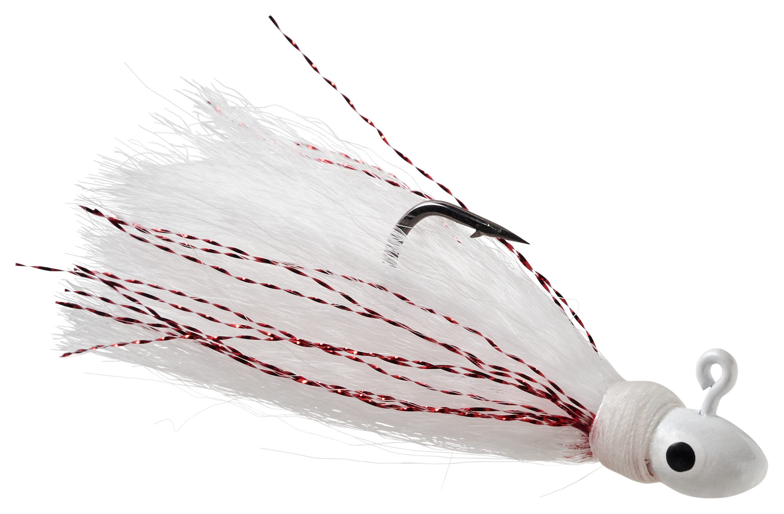 Offshore Angler Deluxe Pompano Jig - White Shad - 1/8 oz