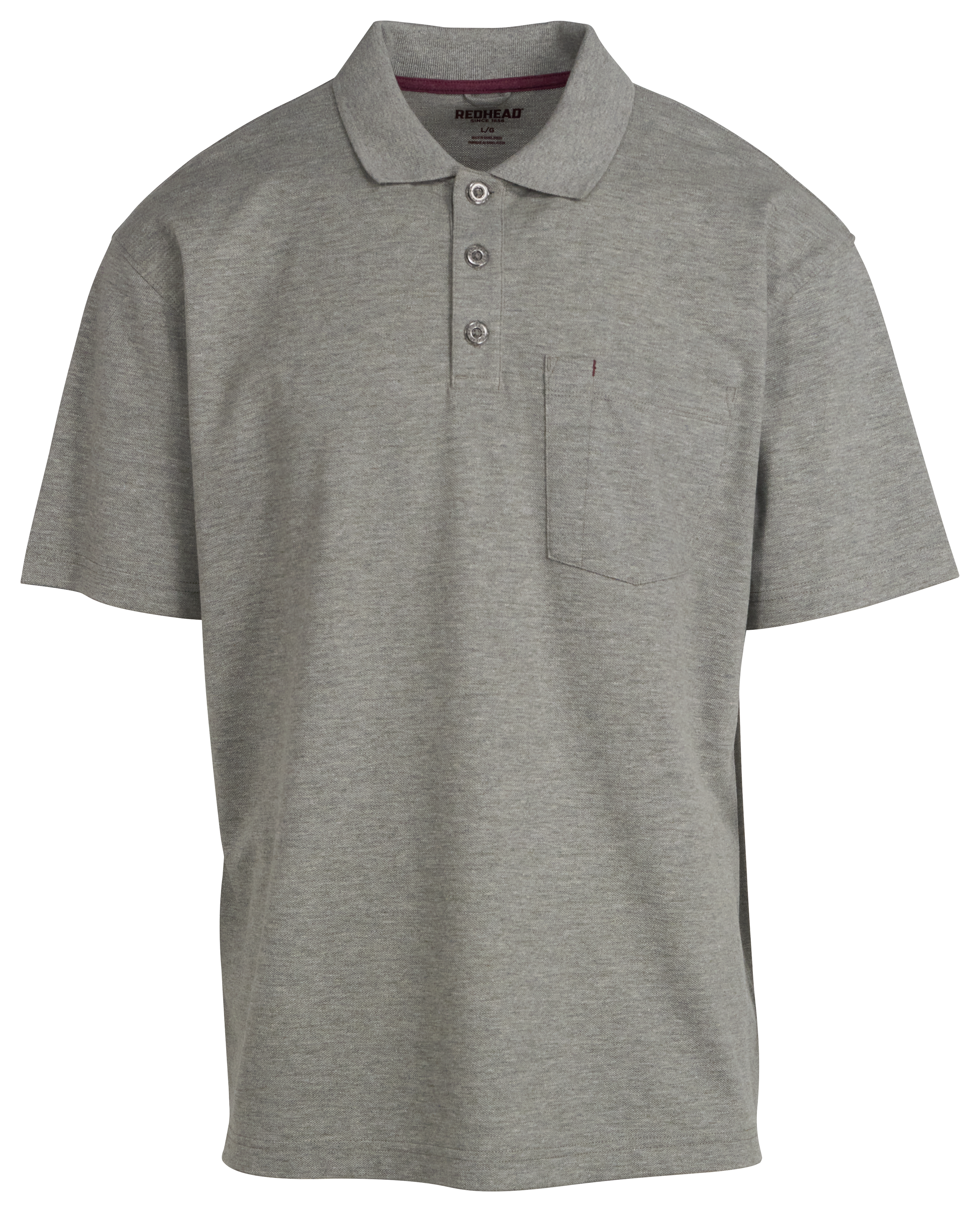 Image of RedHead Pro Series Short-Sleeve Polo for Men- Moon Mist - 3XL