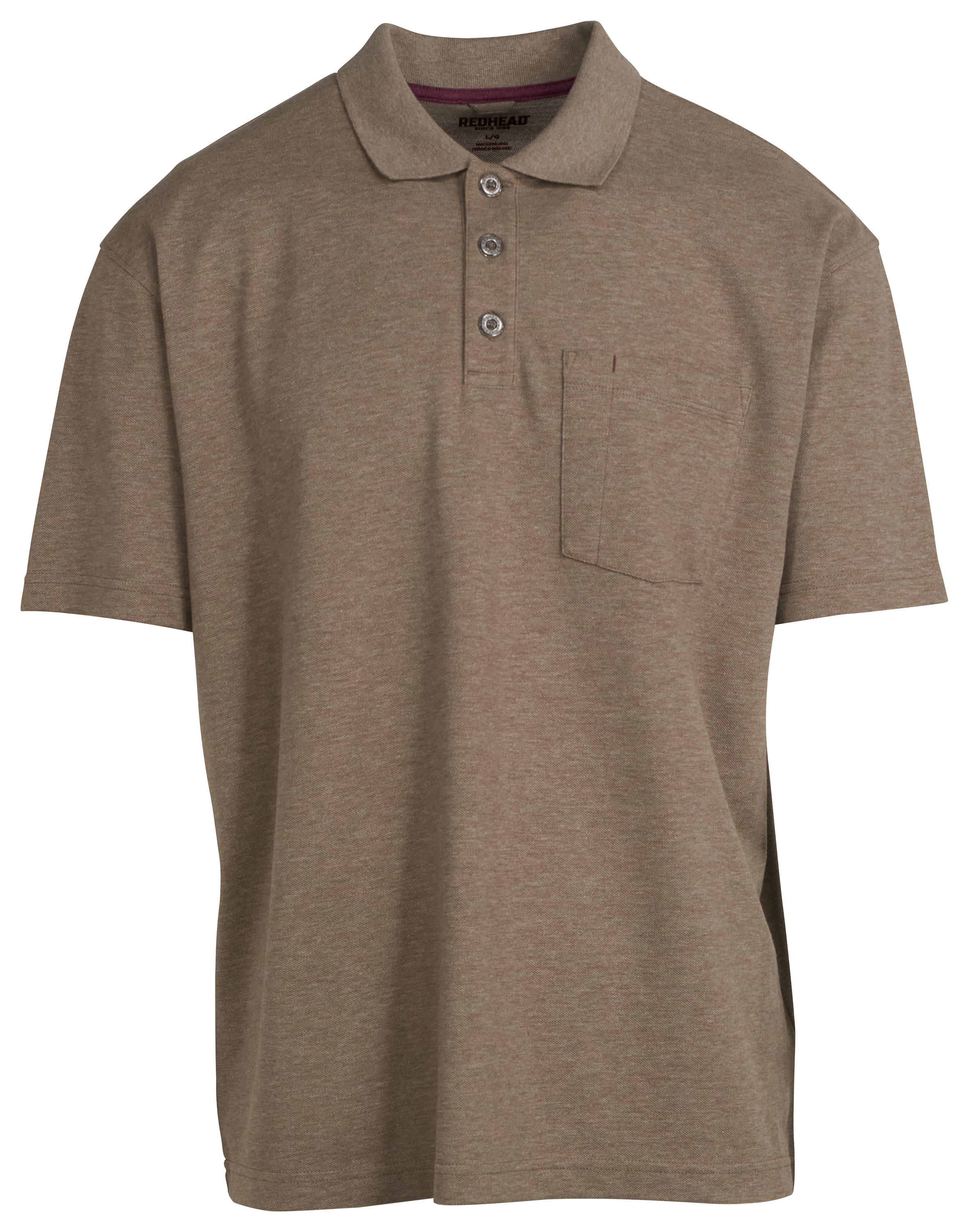 Image of RedHead Pro Series Short-Sleeve Polo for Men - Timberwolf - M