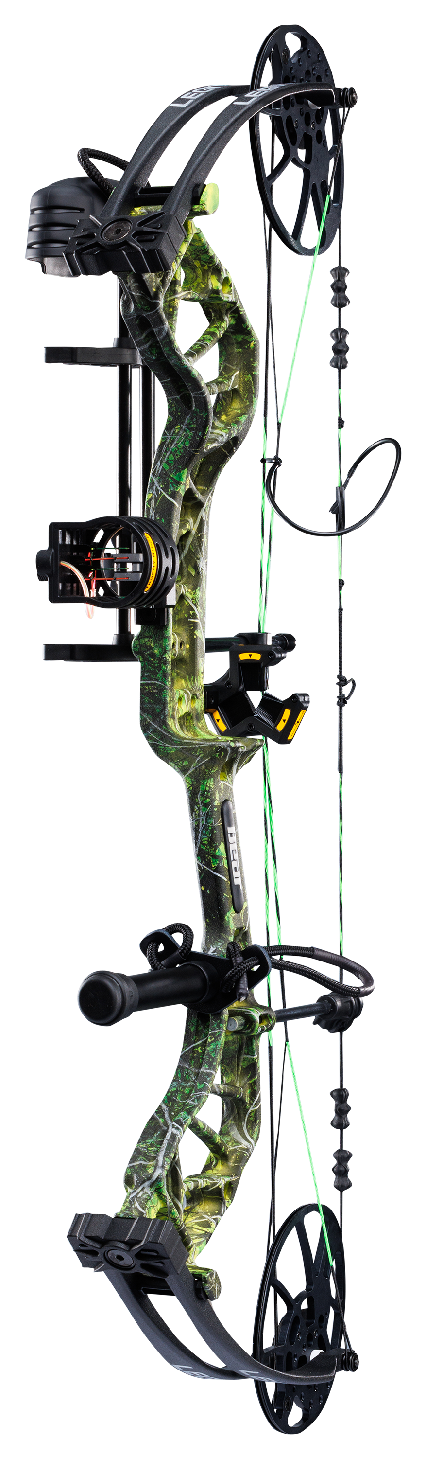 Image of Bear Archery Legit MAXX RTH Compound Bow Package - 10-70 - Right Hand - Toxic