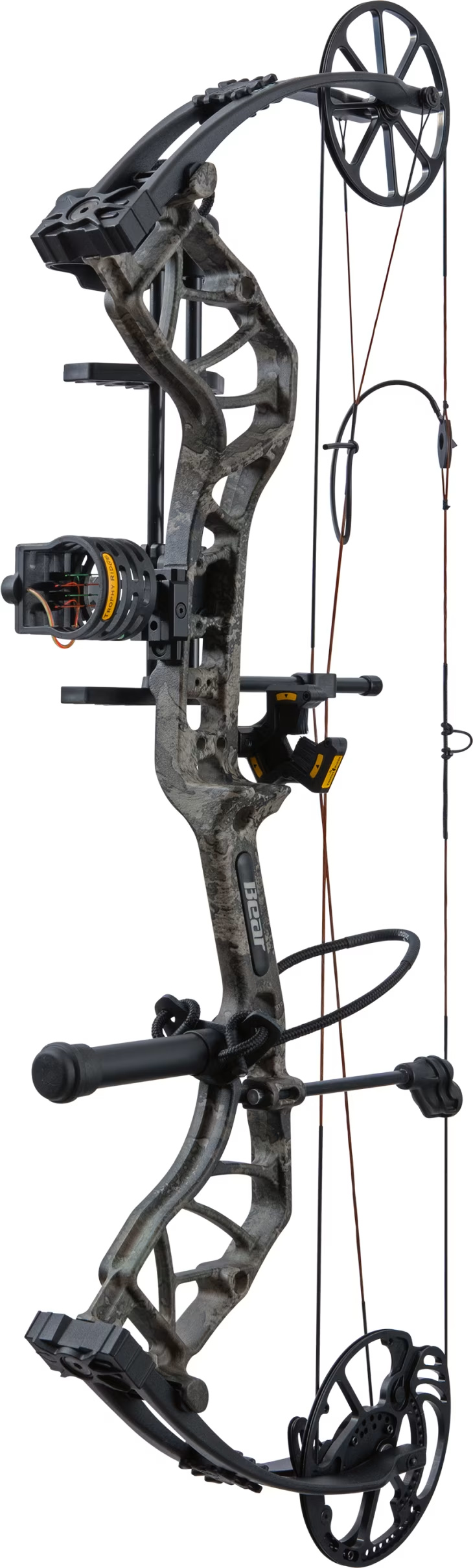 Bear Archery Species XT RTH Compound Bow Package - 45-60 - Left Hand - TrueTimber Strata - Bear Archery