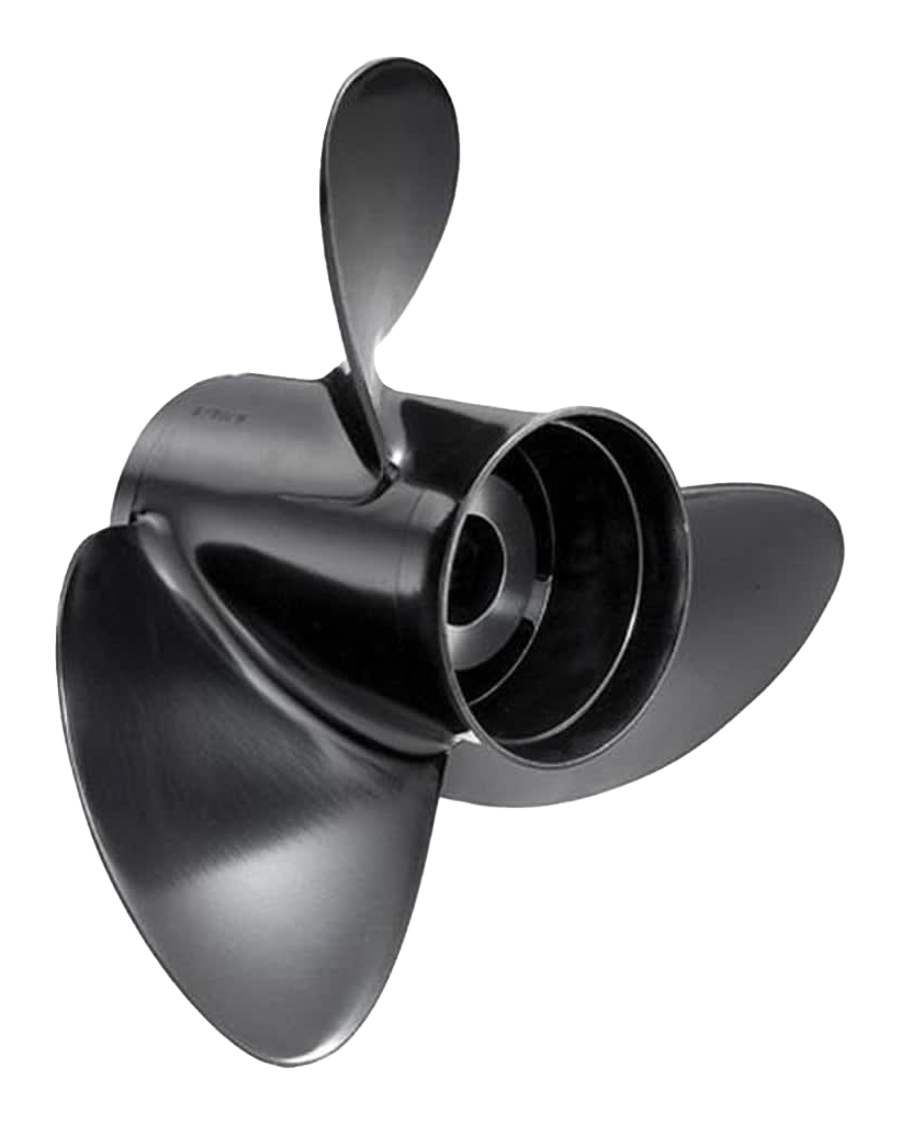 Image of "SOLAS Rubex 3 Aluminum Interchangeable Hub 3-Blade 4.75"" Gearcase Propeller - LH/15 x 15"