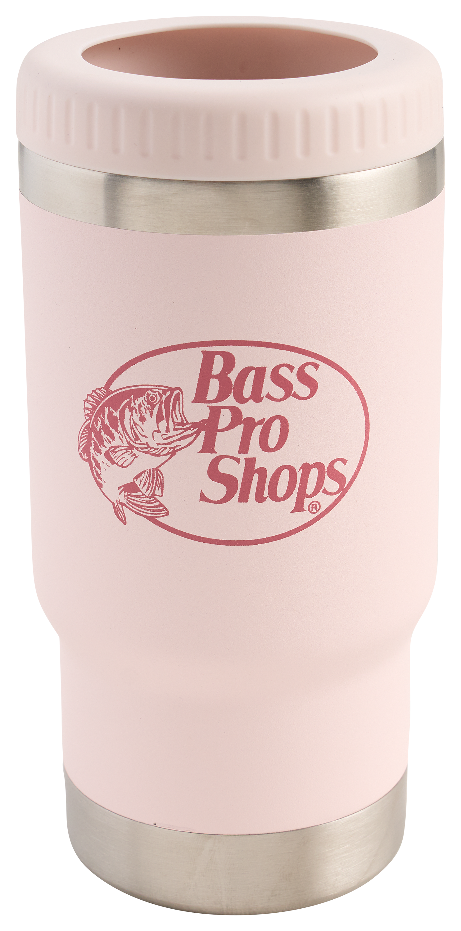 Image of Bass Pro Shops 3-in-1 Can Cooler with Bottle Opener - Rose