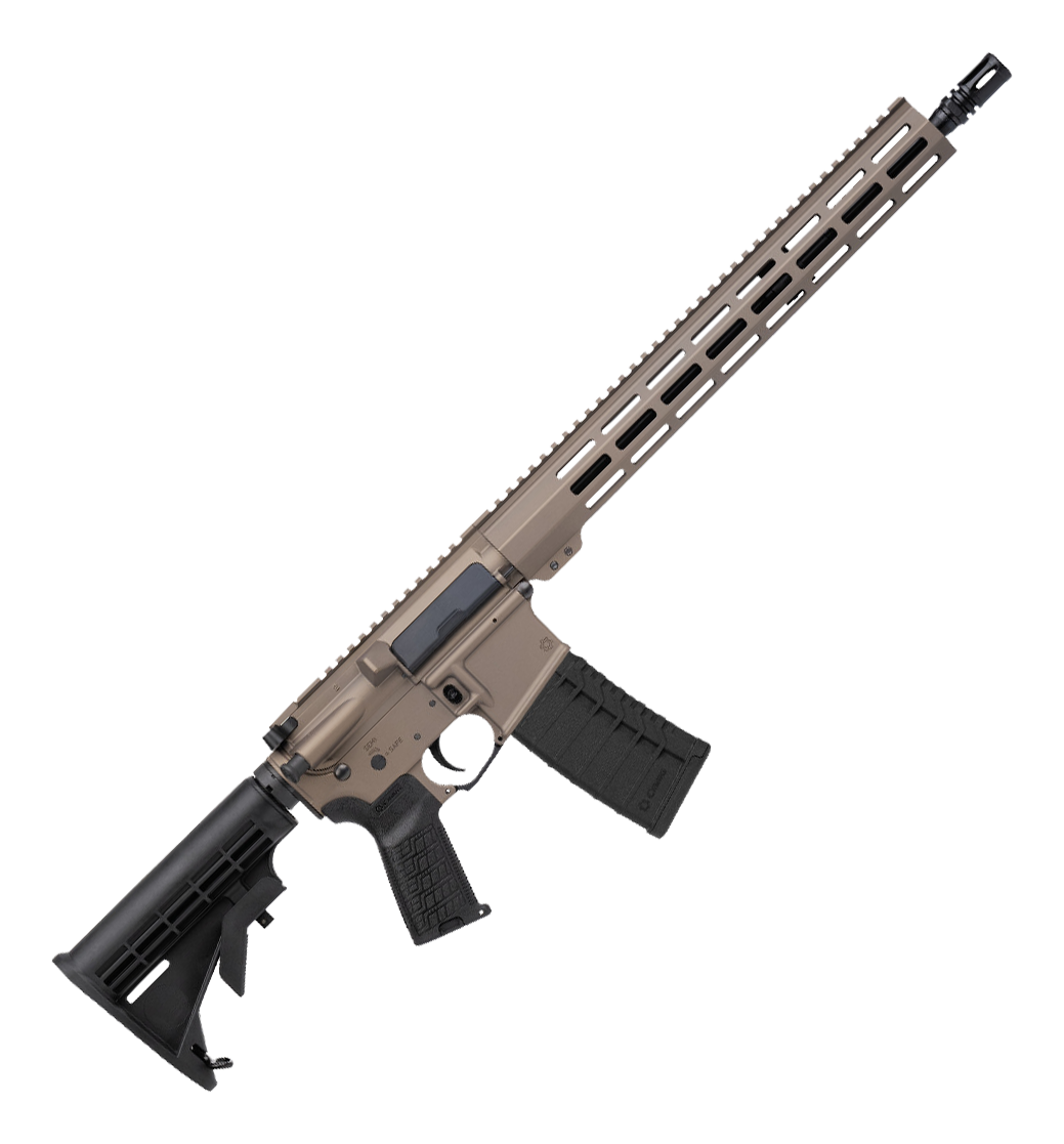 CMMG MK4 Semi-Auto Rifle in Smoked Bronze Cerakote - .223 Remington/5.56 NATO - 30 + 1 - CMMG