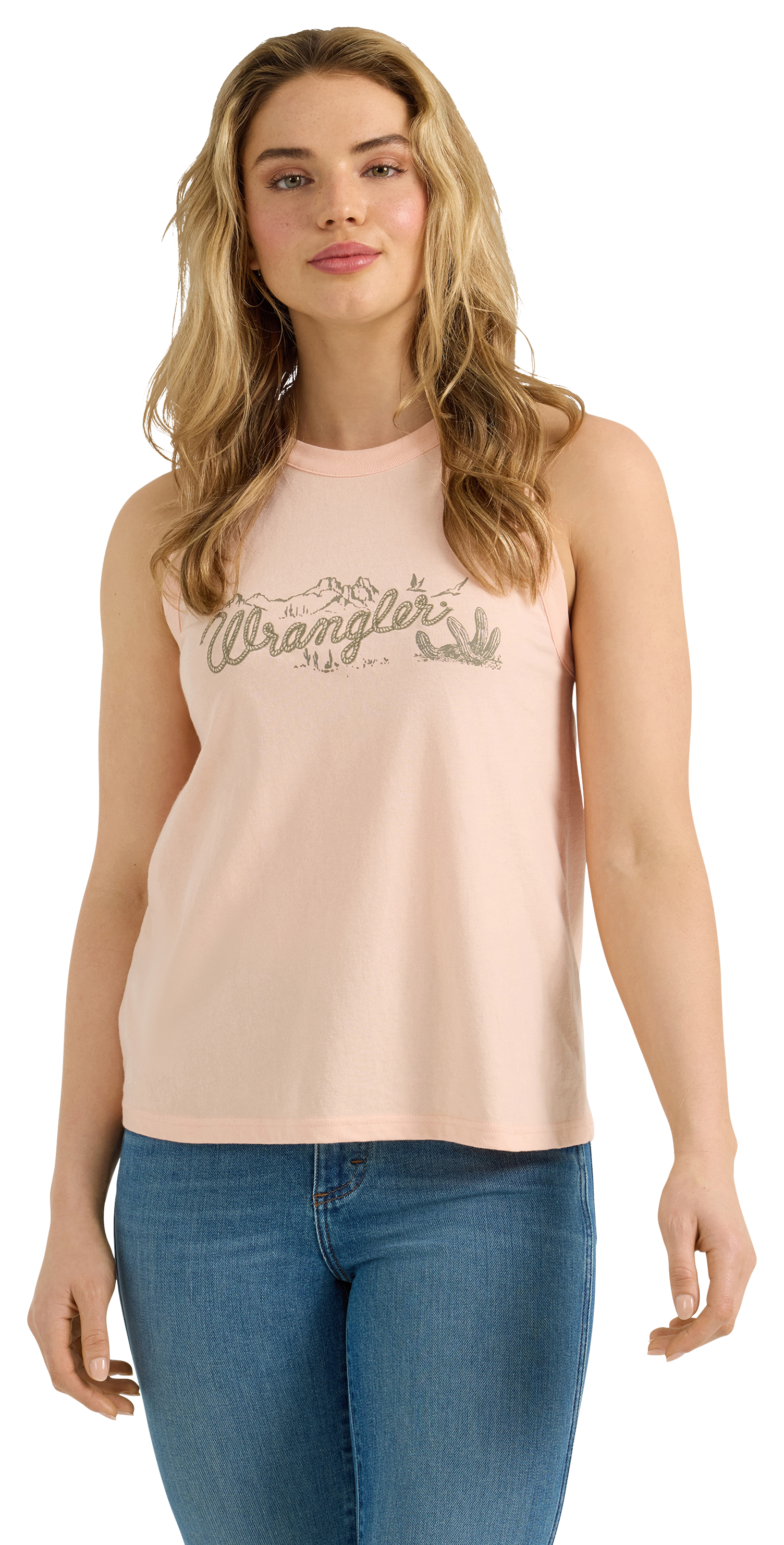 WRANGLER Retro Desert Graphic Tank Top for Ladies