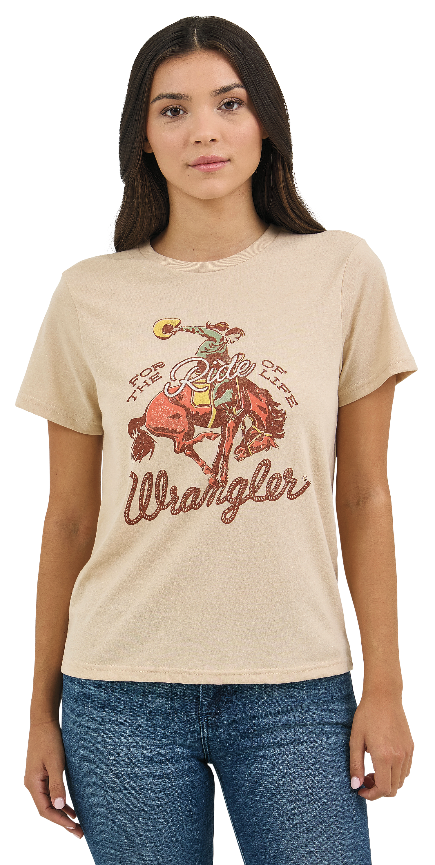 Wrangler Retro Ride of Life Short-Sleeve T-Shirt for Ladies