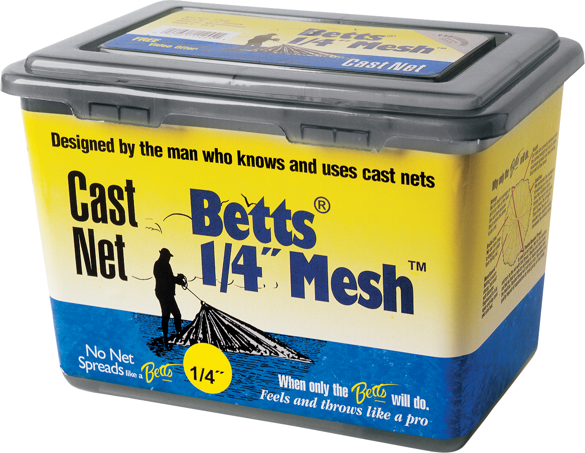 Betts Professional Series 1/4'' Mesh Cast Net