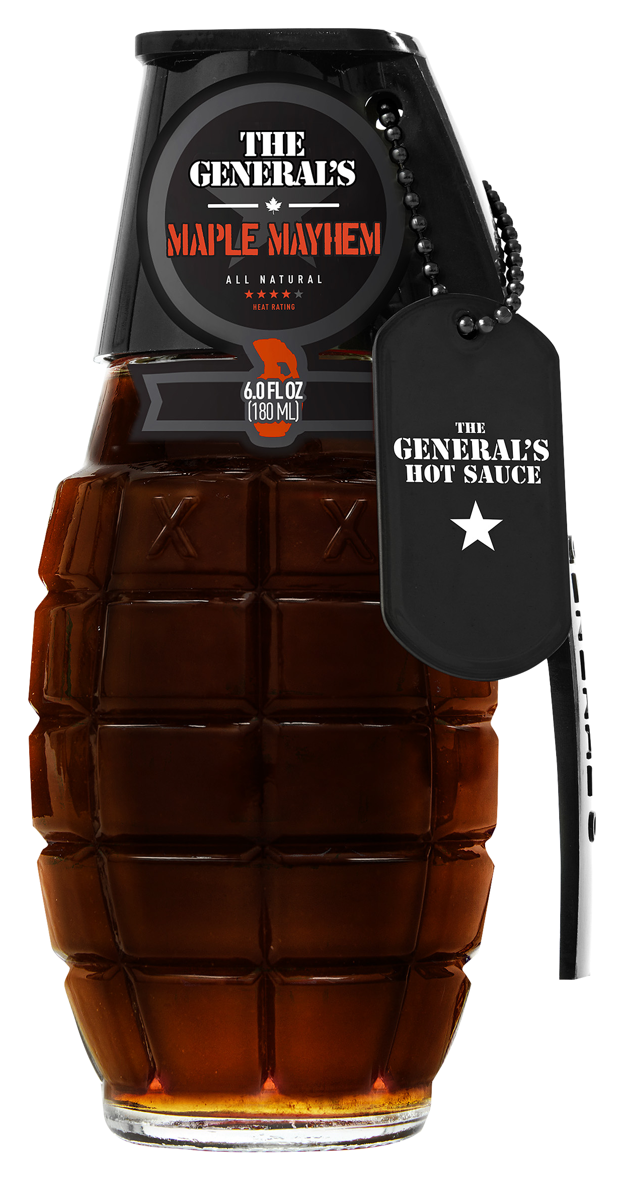 Image of The General's Hot Sauce Maple Mayhem Syrup Sauce