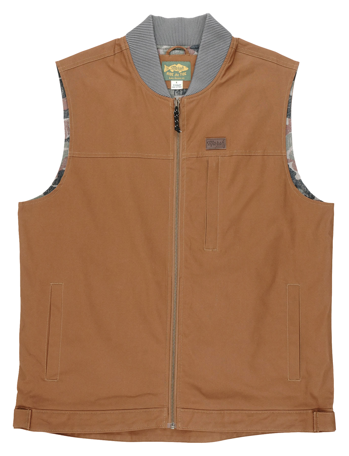 Image of Marsh Wear Wheeler Vest for Men - Tobacco
