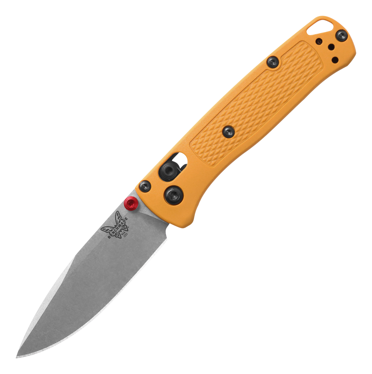 Image of Benchmade Mini Bugout Drop-Point Folding Knife - Daybreak Yellow