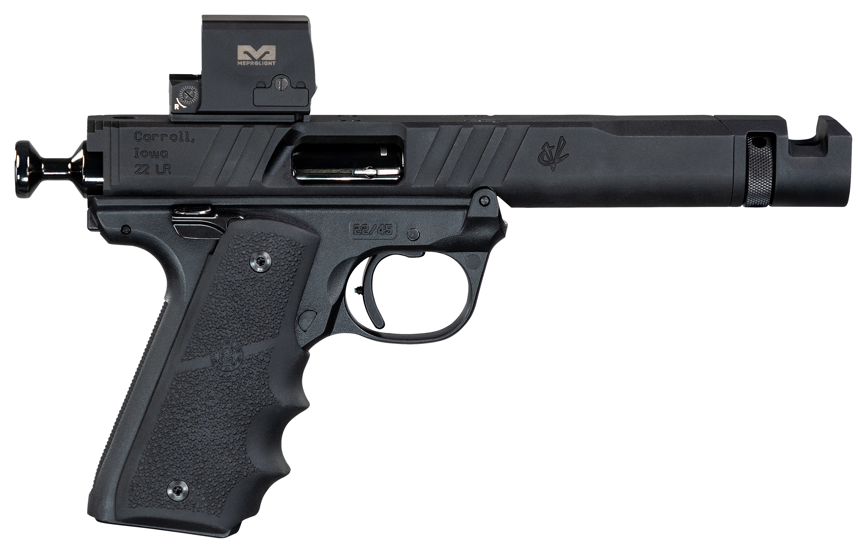 Volquartsen Mamba-X Semi-Auto Rimfire Handgun with Meprolight Pro-F Sight - 4.5" - Volquartsen