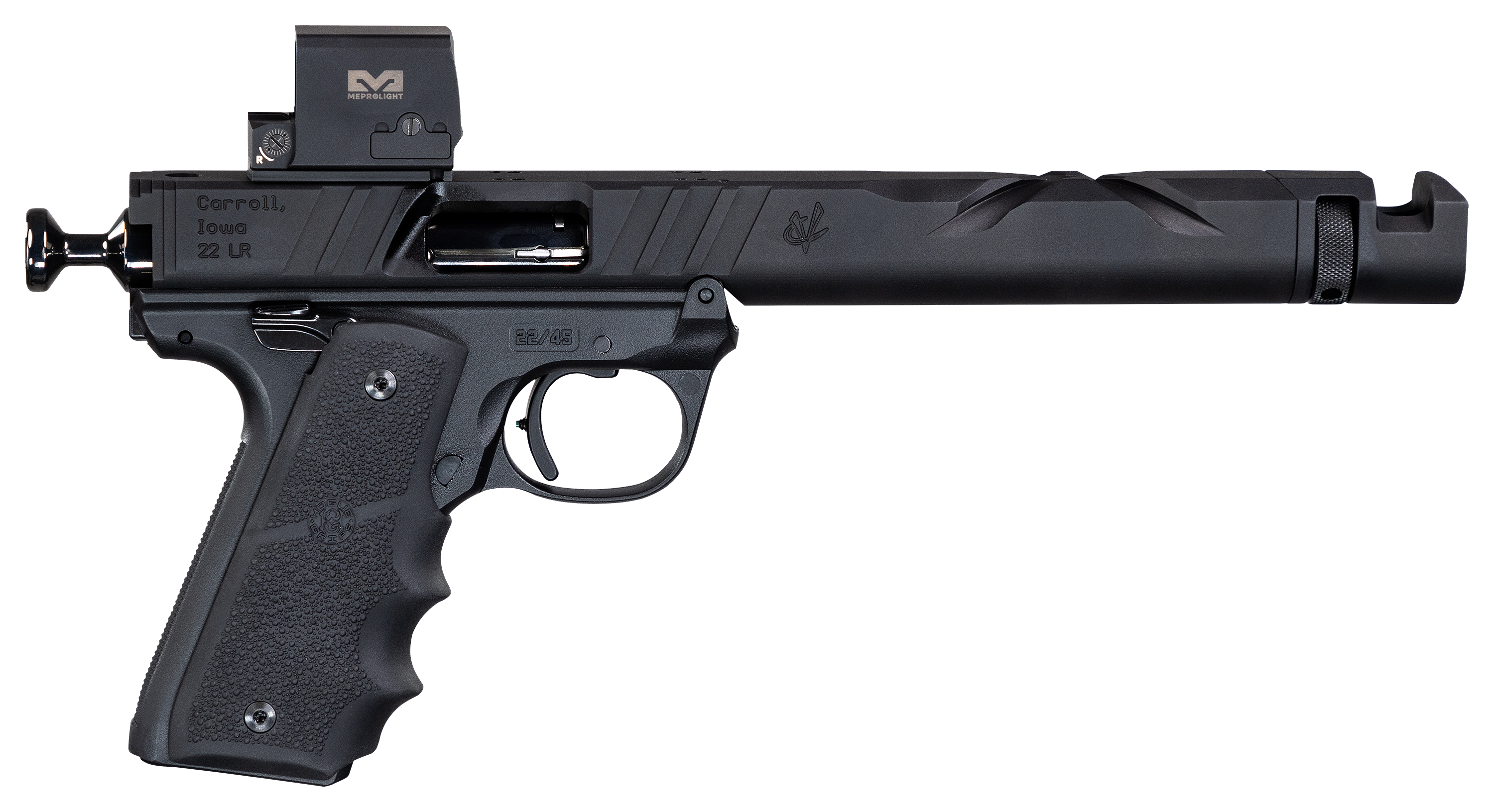 Volquartsen Mamba-X Semi-Auto Rimfire Handgun with Meprolight Pro-F Sight - 6" - Volquartsen