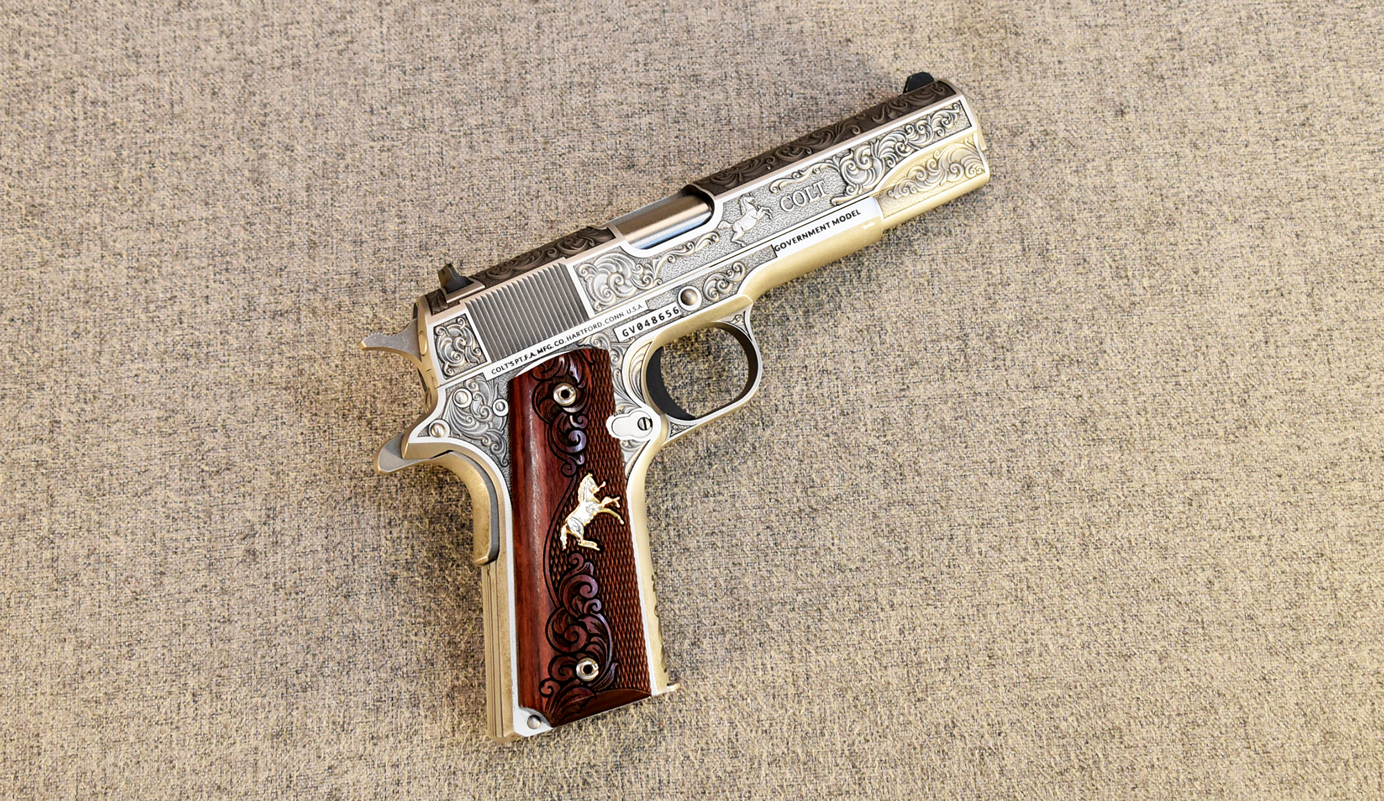 Image of Colt ~ Government Model ~ .45 ACP ~ Engraved
