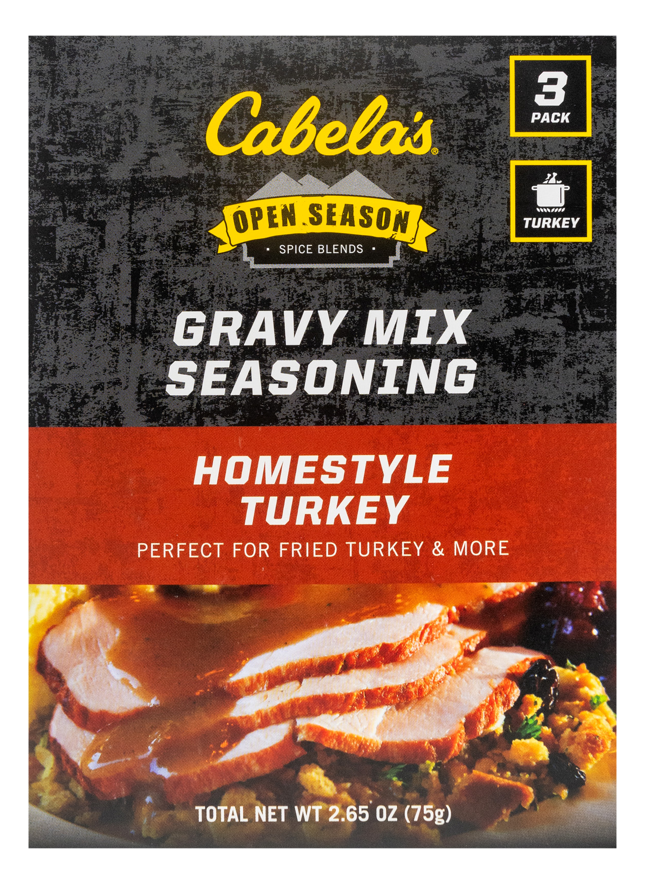 Image of Cabela's Open Season Homestyle Turkey Gravy Mix Seasoning