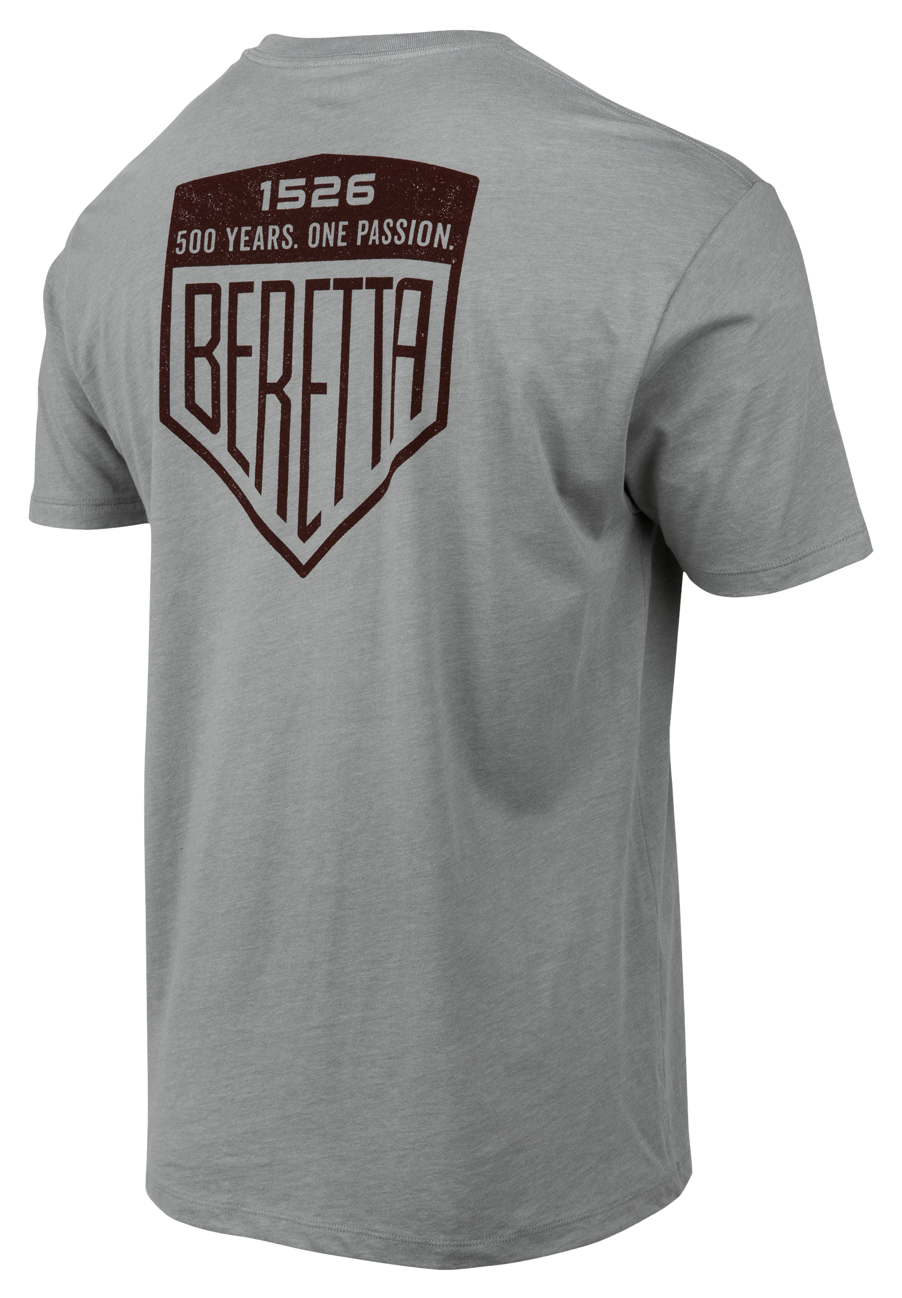 Image of Beretta Legacy Short-Sleeve T-Shirt for Men - Stone Heather - L