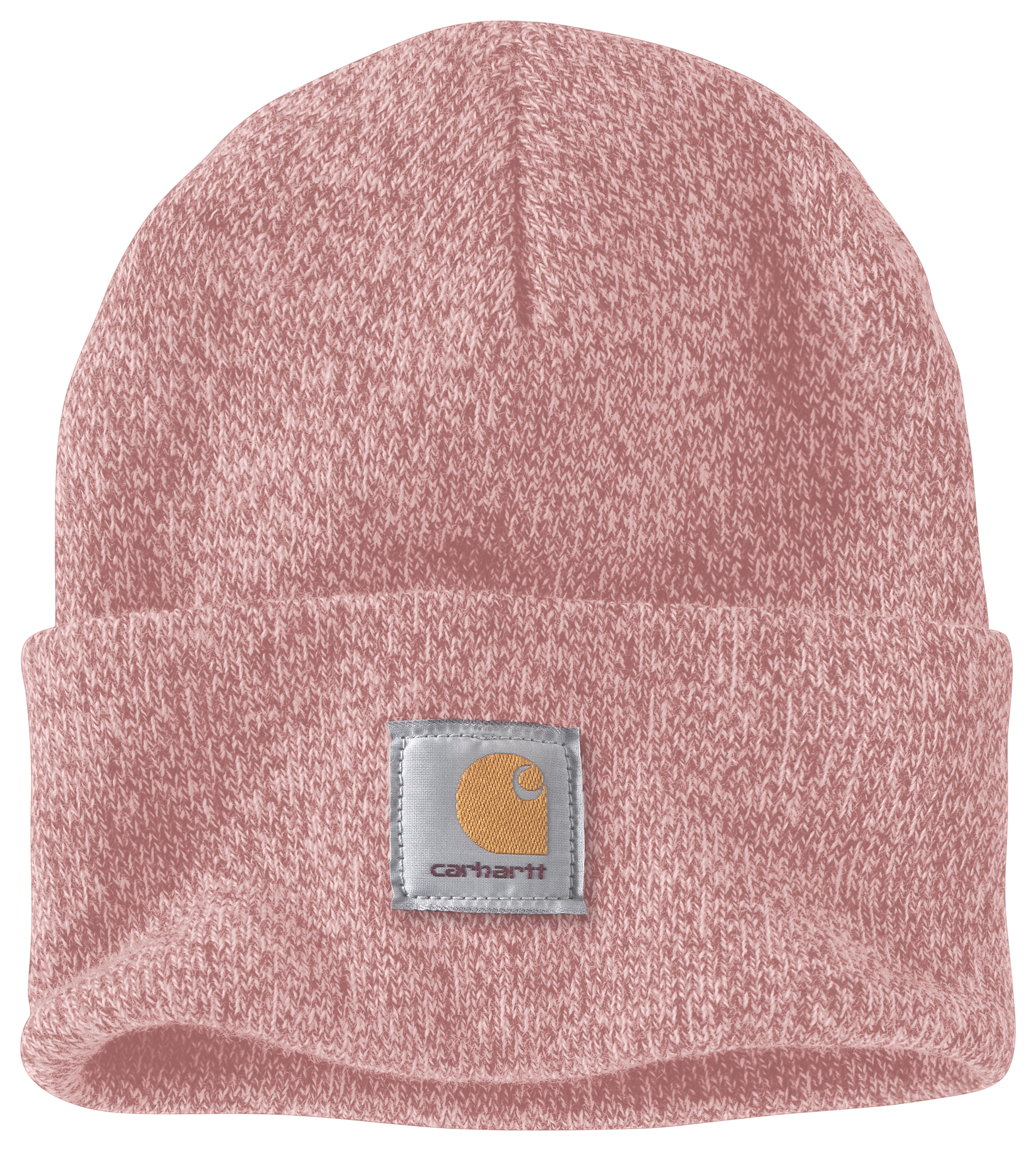 Image of Carhartt Knit Cuffed Beanie for Ladies - Rose Tint/Soft Rose