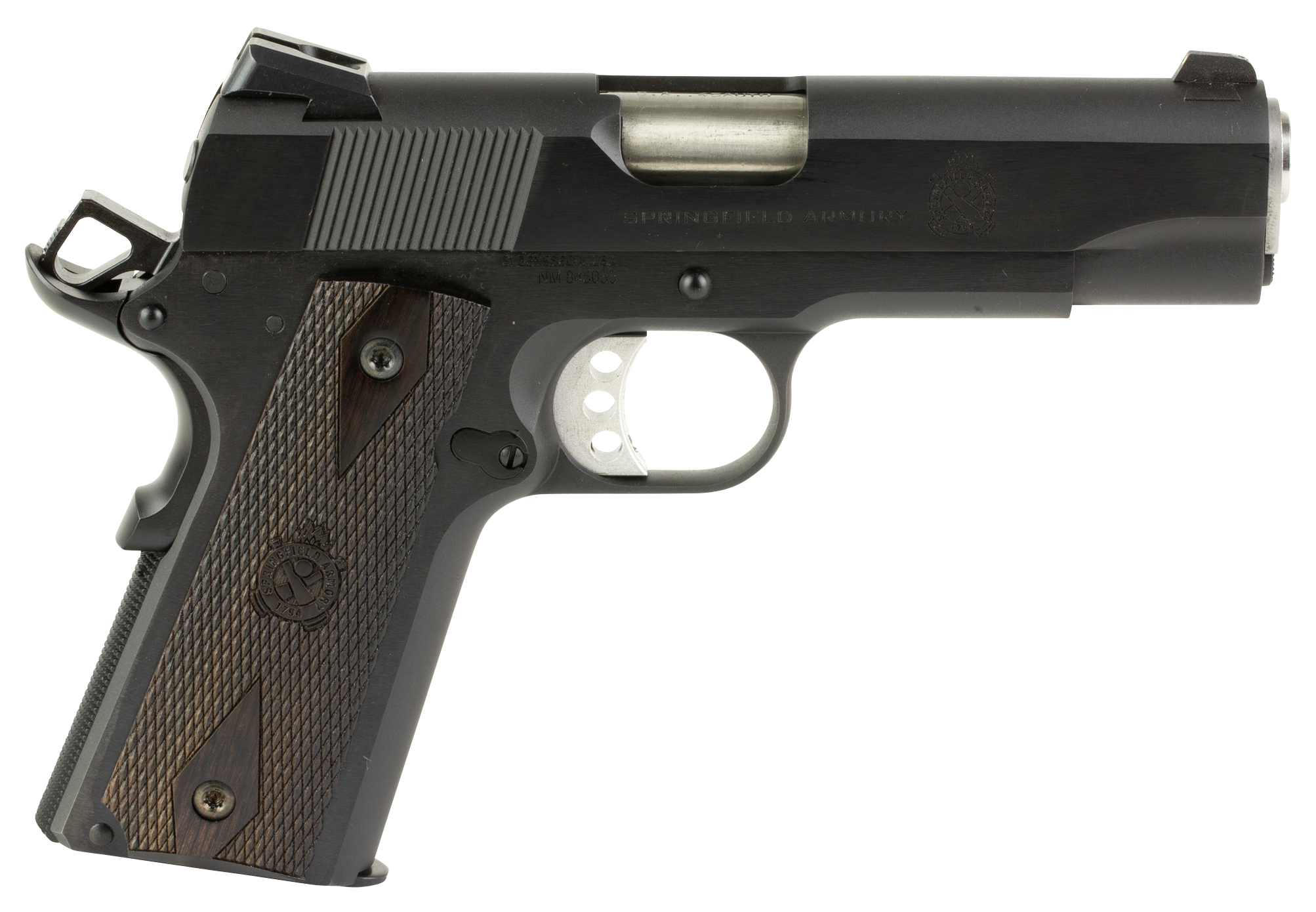 Springfield Armory 1911 Garrison SemiAuto Pistol  45 ACP  Blued  7