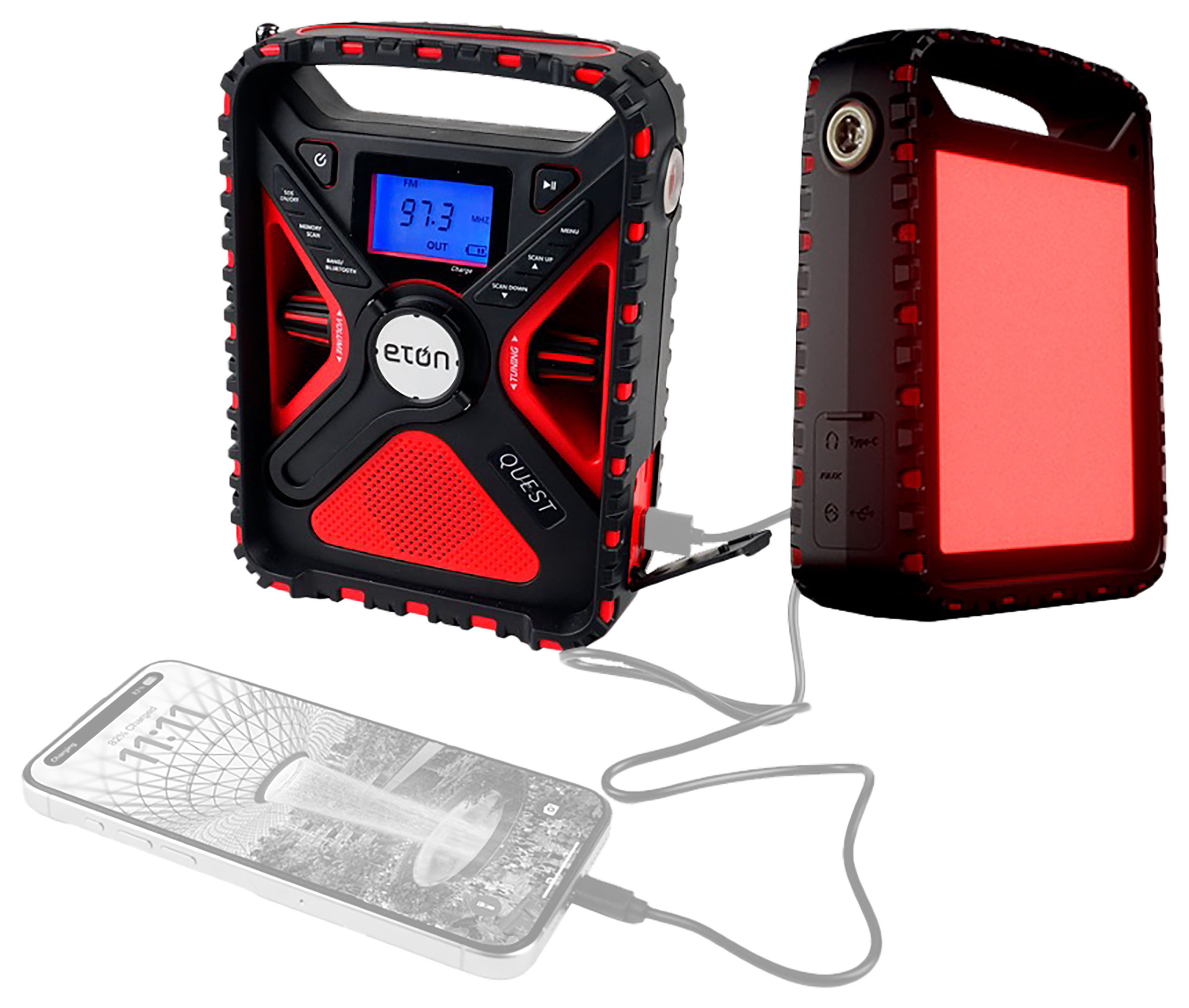 Midland ER40 Emergency Crank Weather Radio