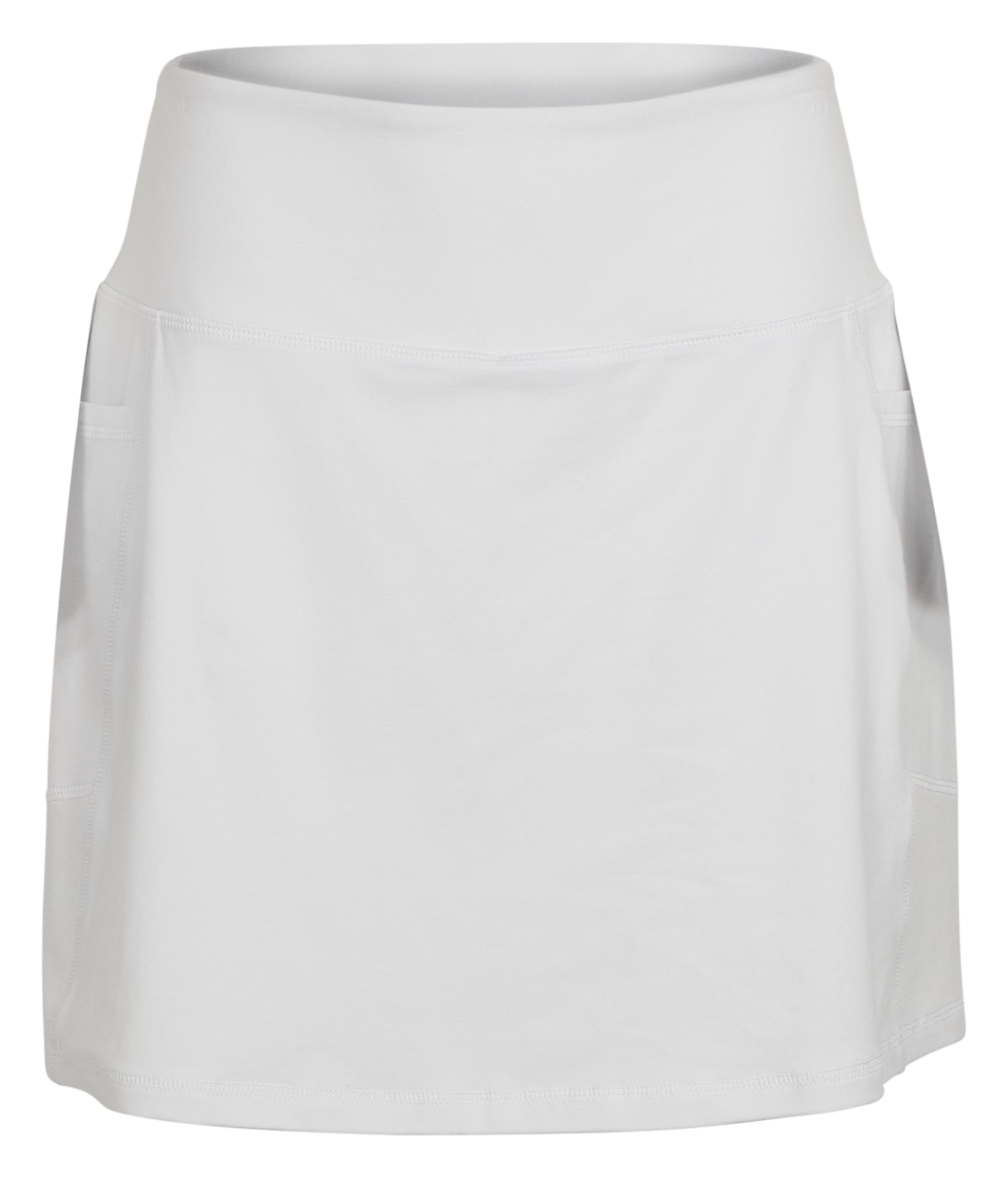 Image of Natural Reflections Knit Skort - White