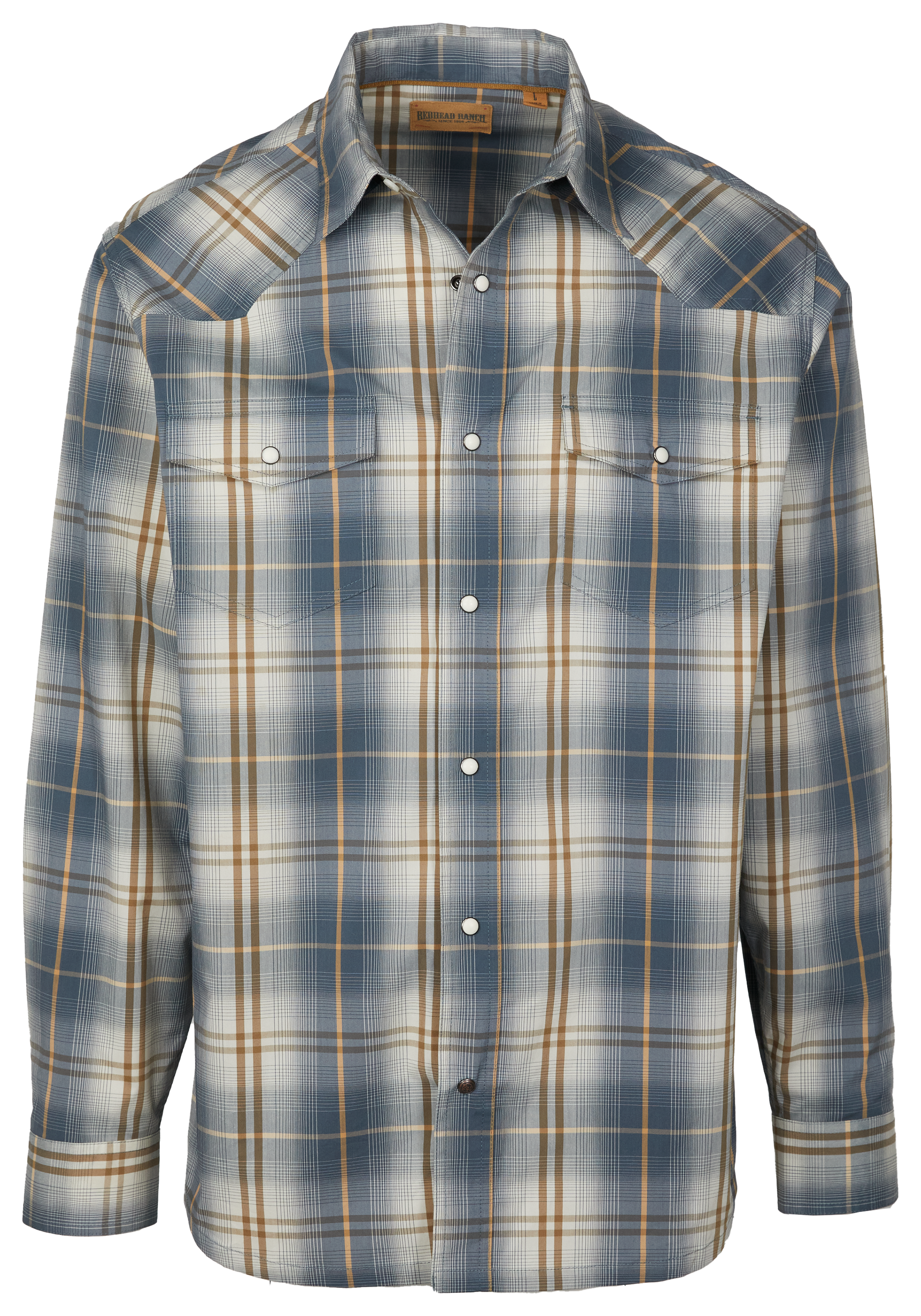 REDHEAD Ranch Kennedale Plaid Long-Sleeve Shirt for Men